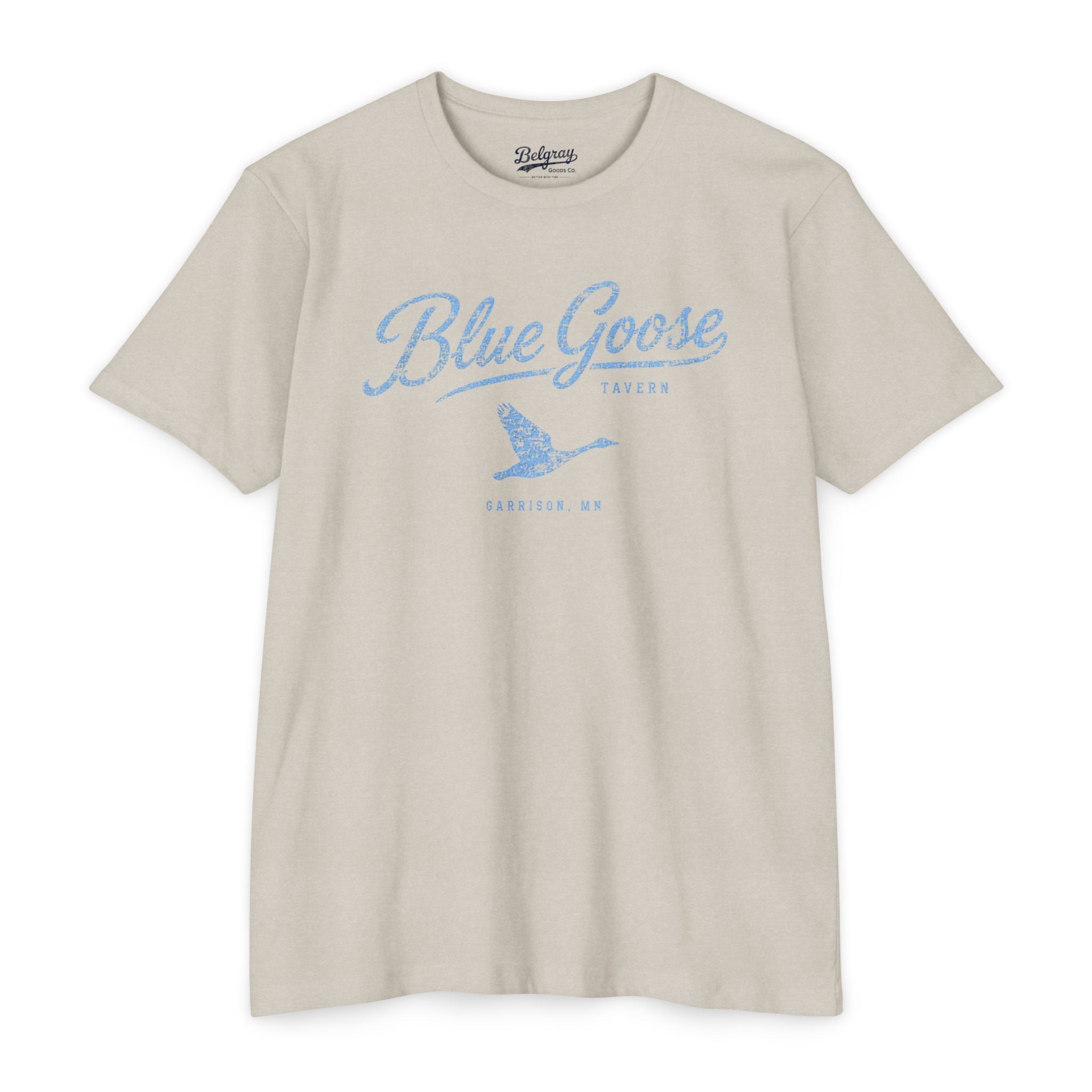 Blue Goose Tavern T-Shirt – Garrison, MN Vintage Lake Tee