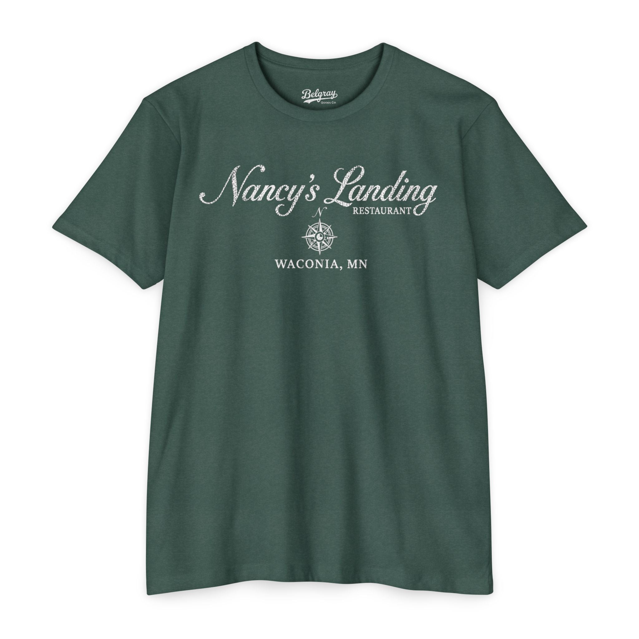 Nancy’s Landing Restaurant Vintage Logo Tee – Waconia, MN