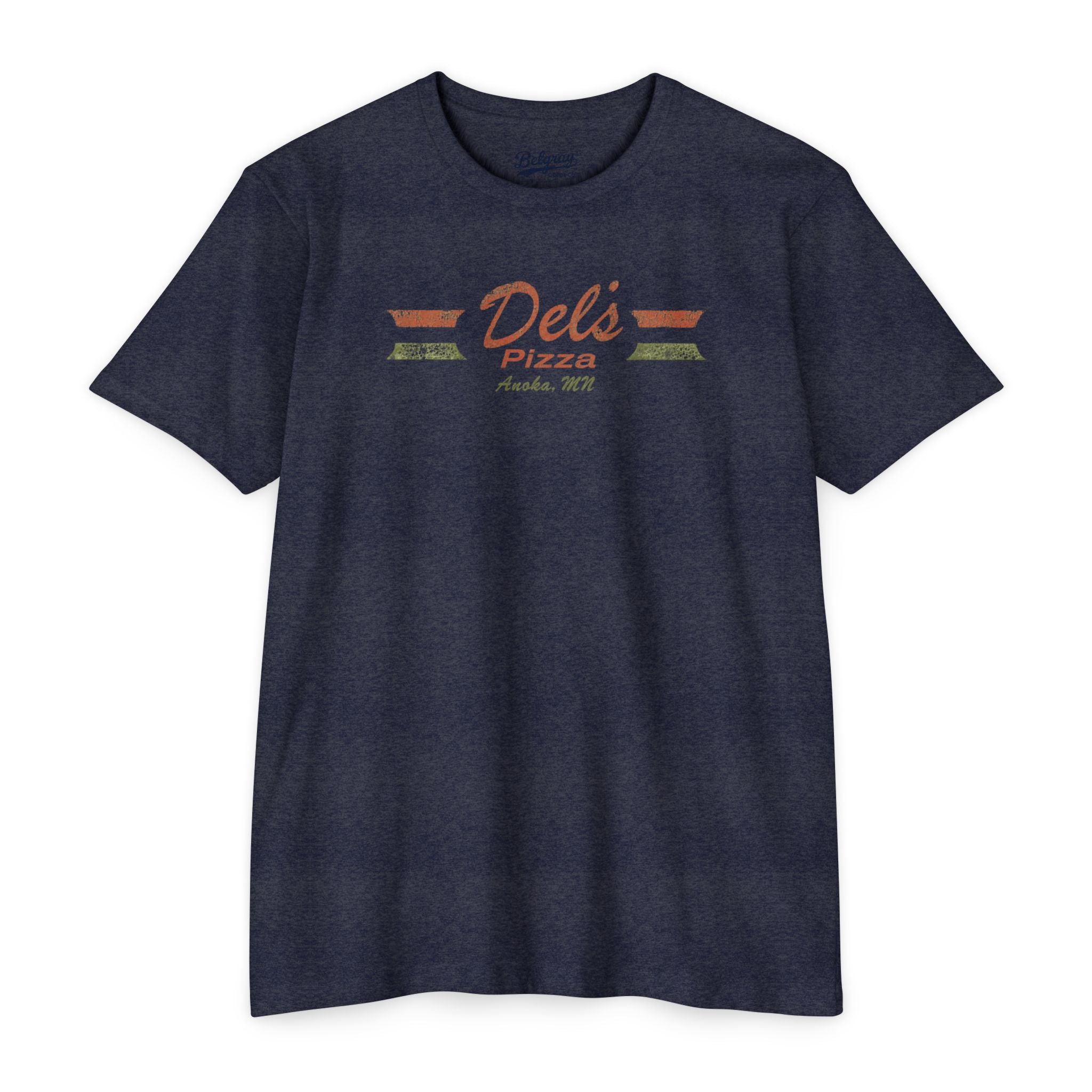 Del’s Pizza Retro T-Shirt | Anoka, Minnesota Pizza & Arcade Legend