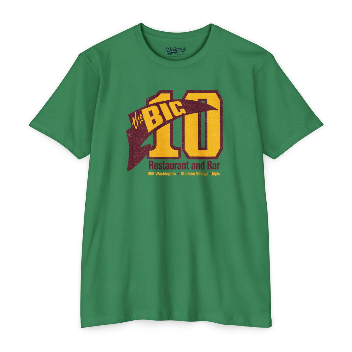 The Big 10 Restaurant & Bar Retro T-Shirt – Stadium Village Minneapolis