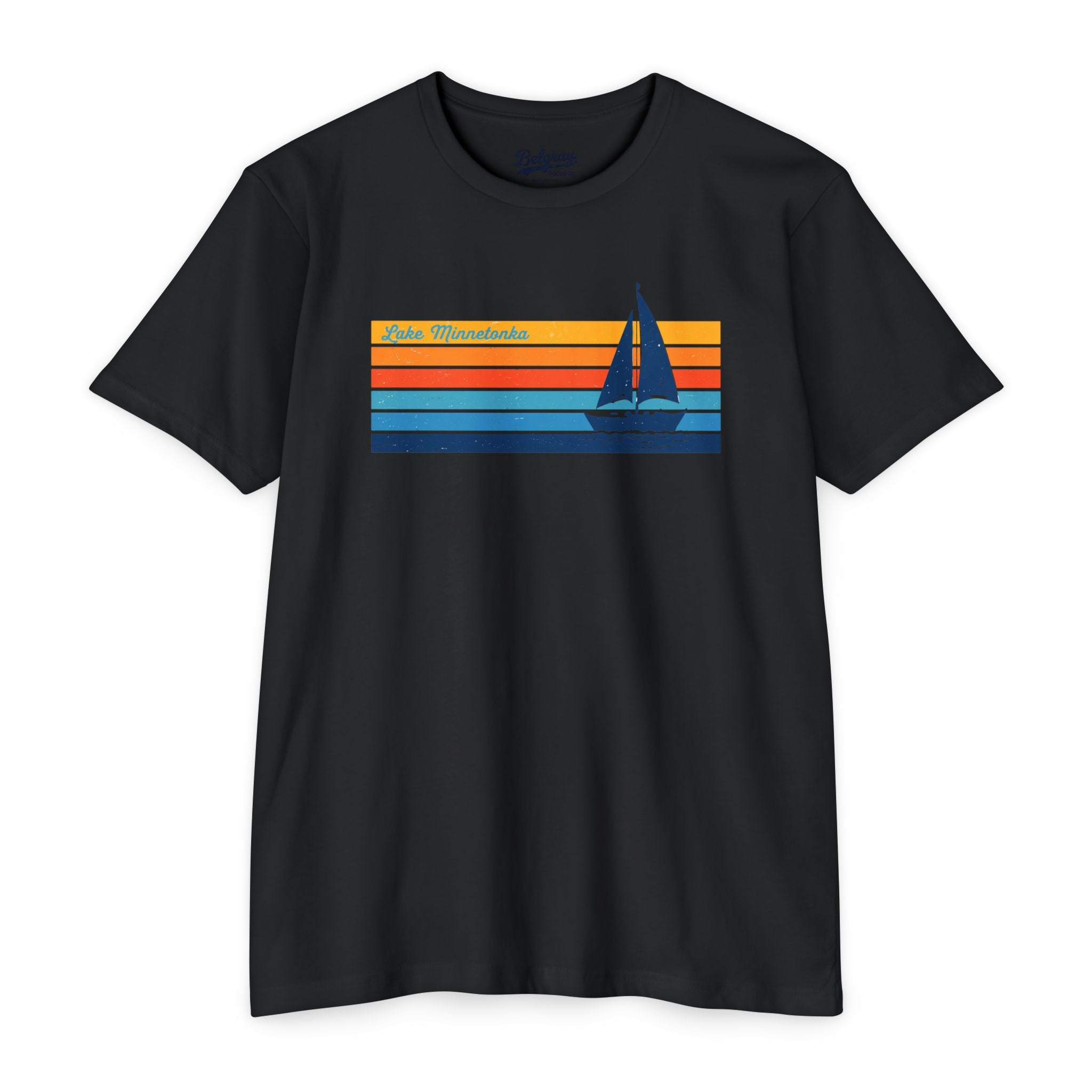 Lake Minnetonka T-Shirt – Vintage Sailboat Minnesota Lake Tee