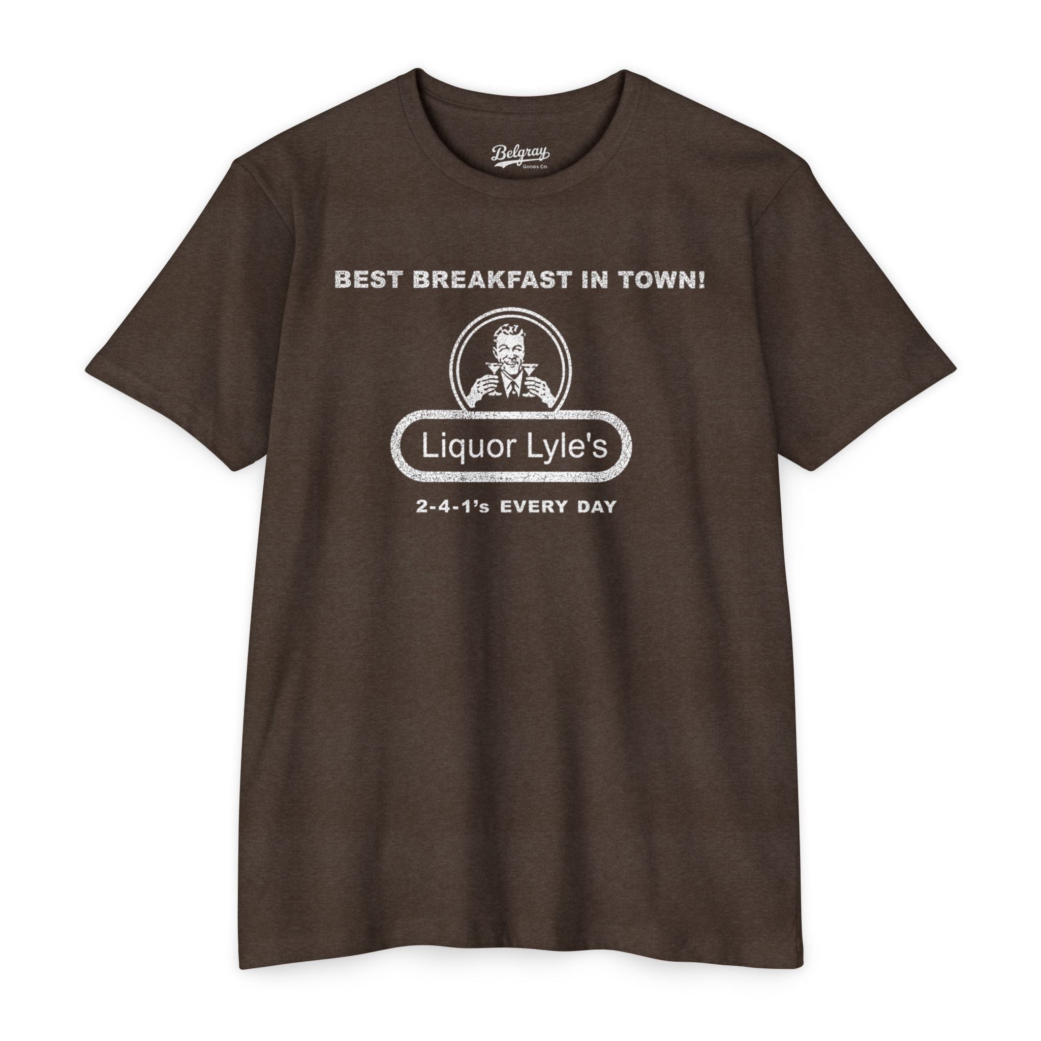 Liquor Lyle’s “Best Breakfast in Town” Vintage Distressed Tee - Minneapolis, MN