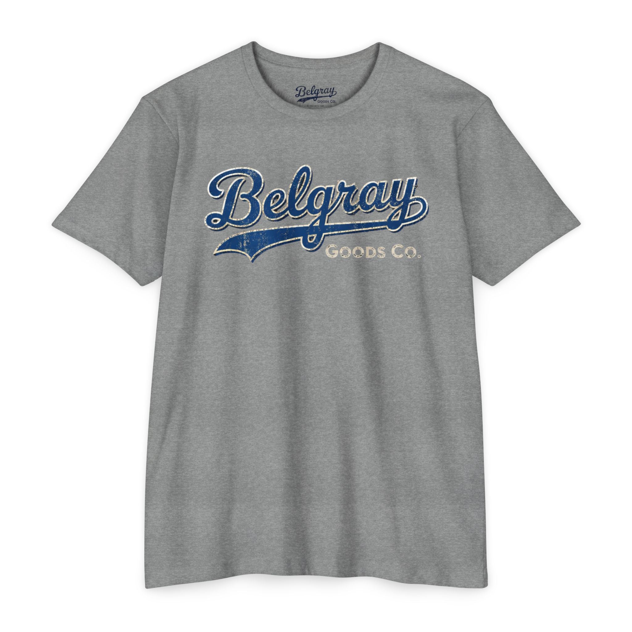 Belgray Goods Co. T-Shirt – Vintage Retro Logo Tee