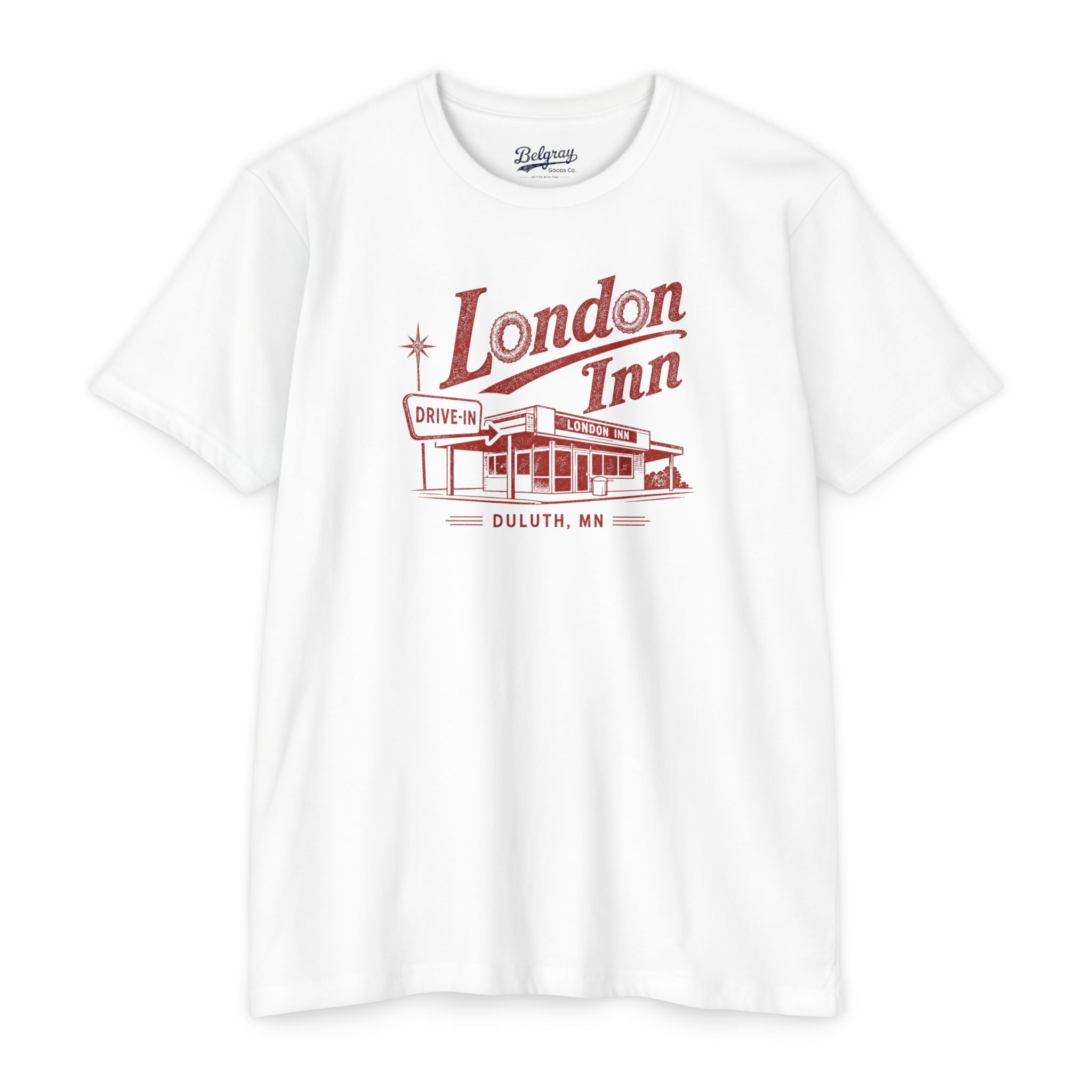 London Inn Drive-In Onion Ring Tee – Duluth, MN