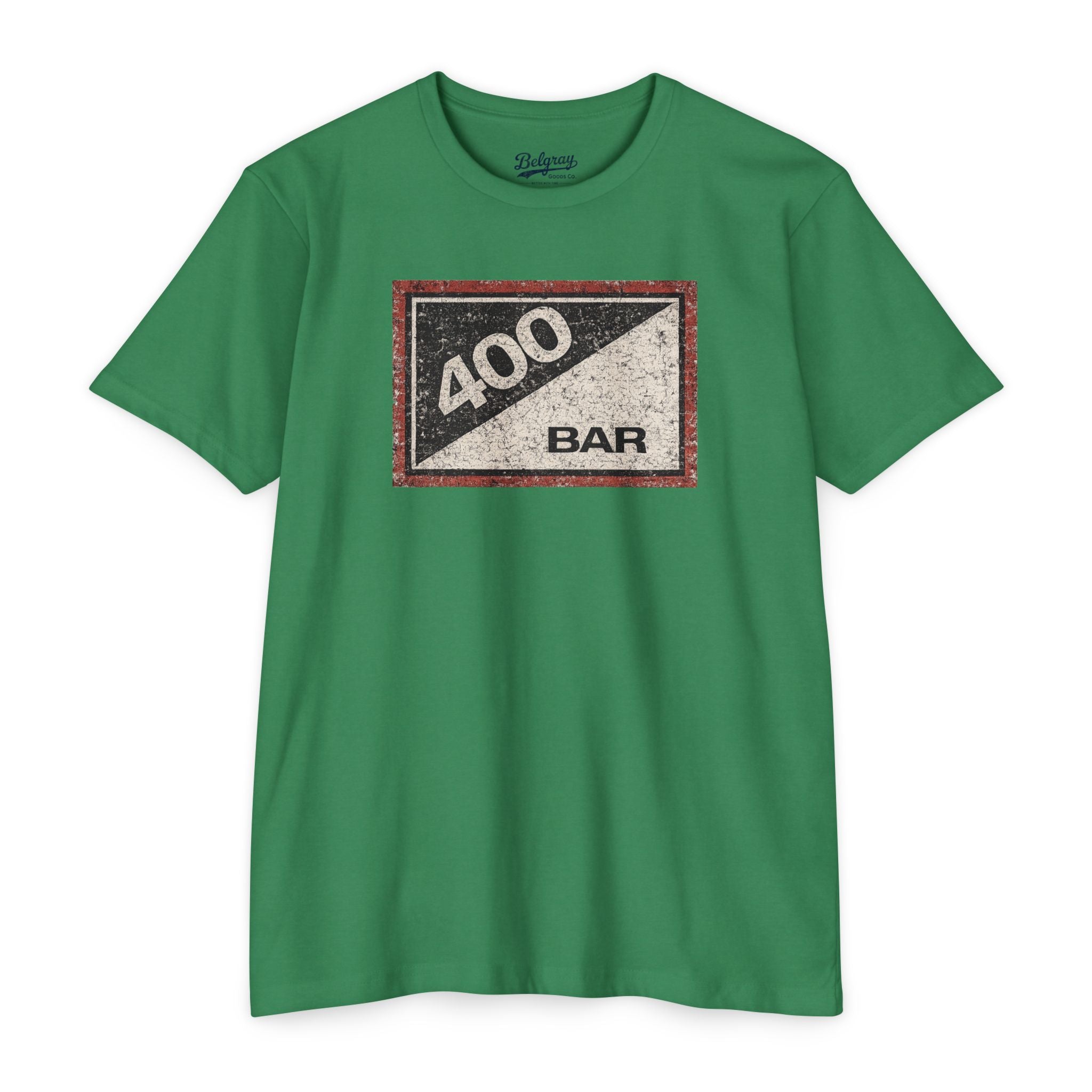 400 Bar Vintage Tee – West Bank MPLS Distressed Retro Bar Shirt