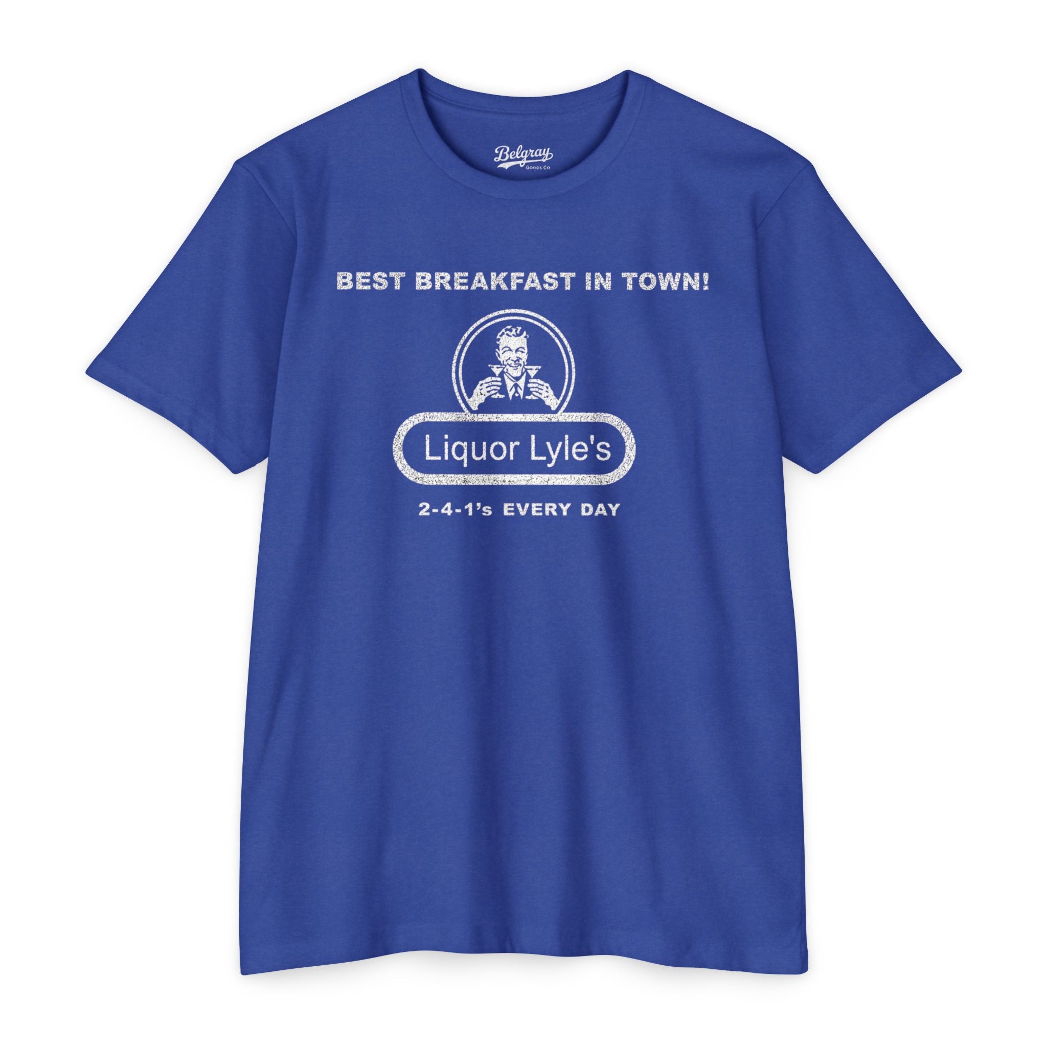 Liquor Lyle’s “Best Breakfast in Town” Vintage Distressed Tee - Minneapolis, MN