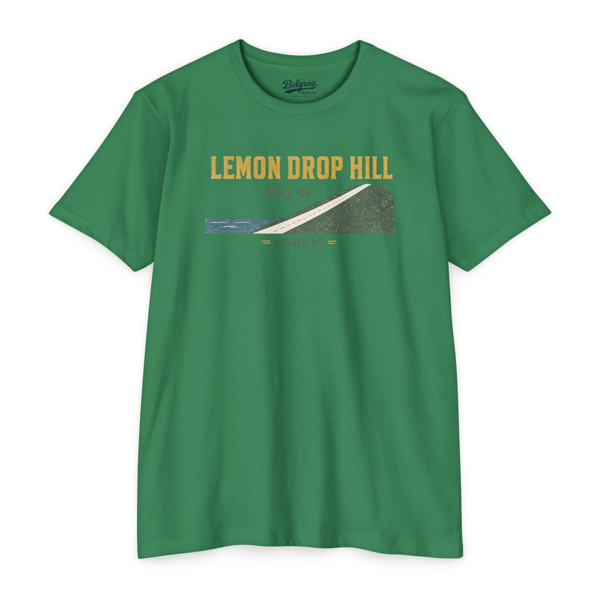 Lemon Drop Hill Duluth MN Retro Marathon T-Shirt