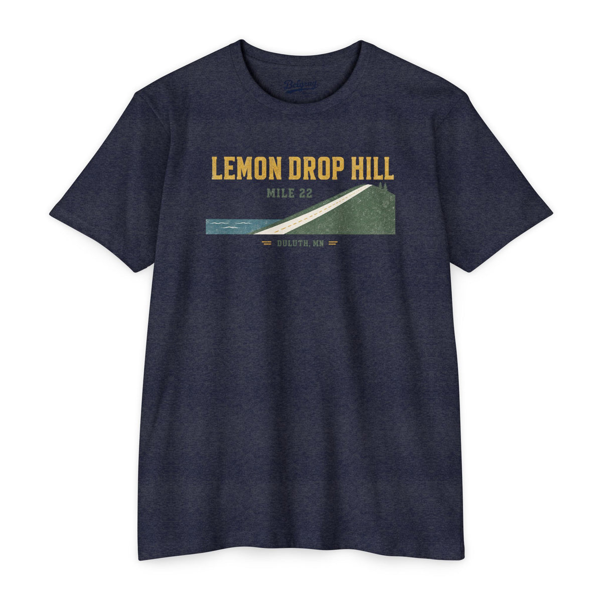 Lemon Drop Hill Duluth MN Retro Marathon T-Shirt
