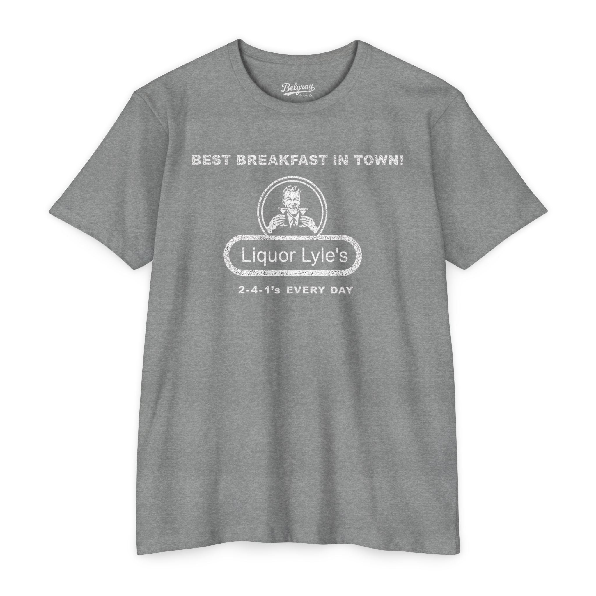 Liquor Lyle’s “Best Breakfast in Town” Vintage Distressed Tee - Minneapolis, MN