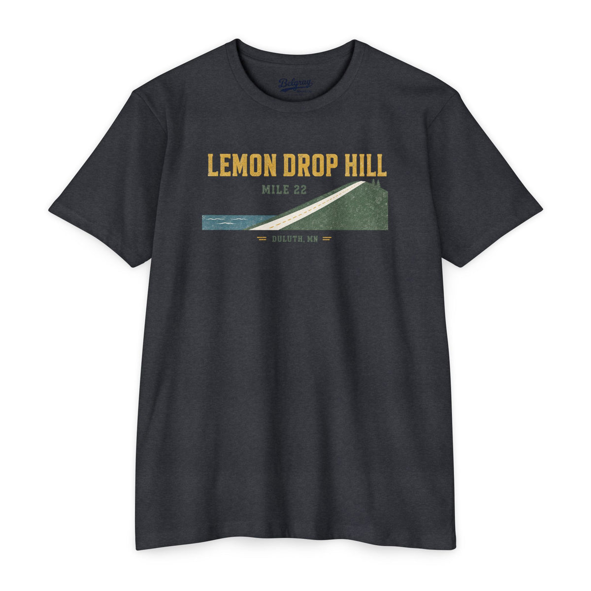 Lemon Drop Hill Duluth MN Retro Marathon T-Shirt