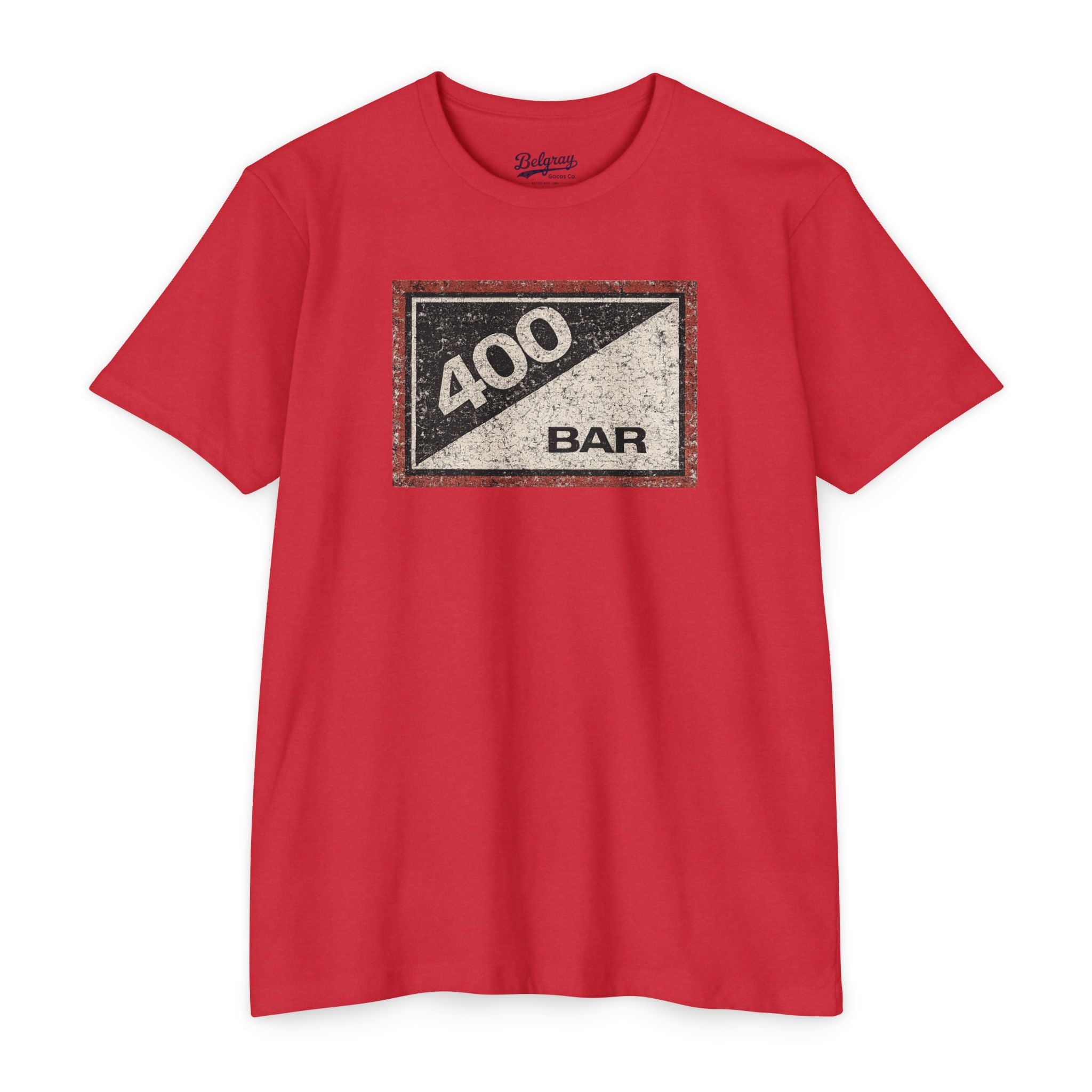 400 Bar Vintage Tee – West Bank MPLS Distressed Retro Bar Shirt
