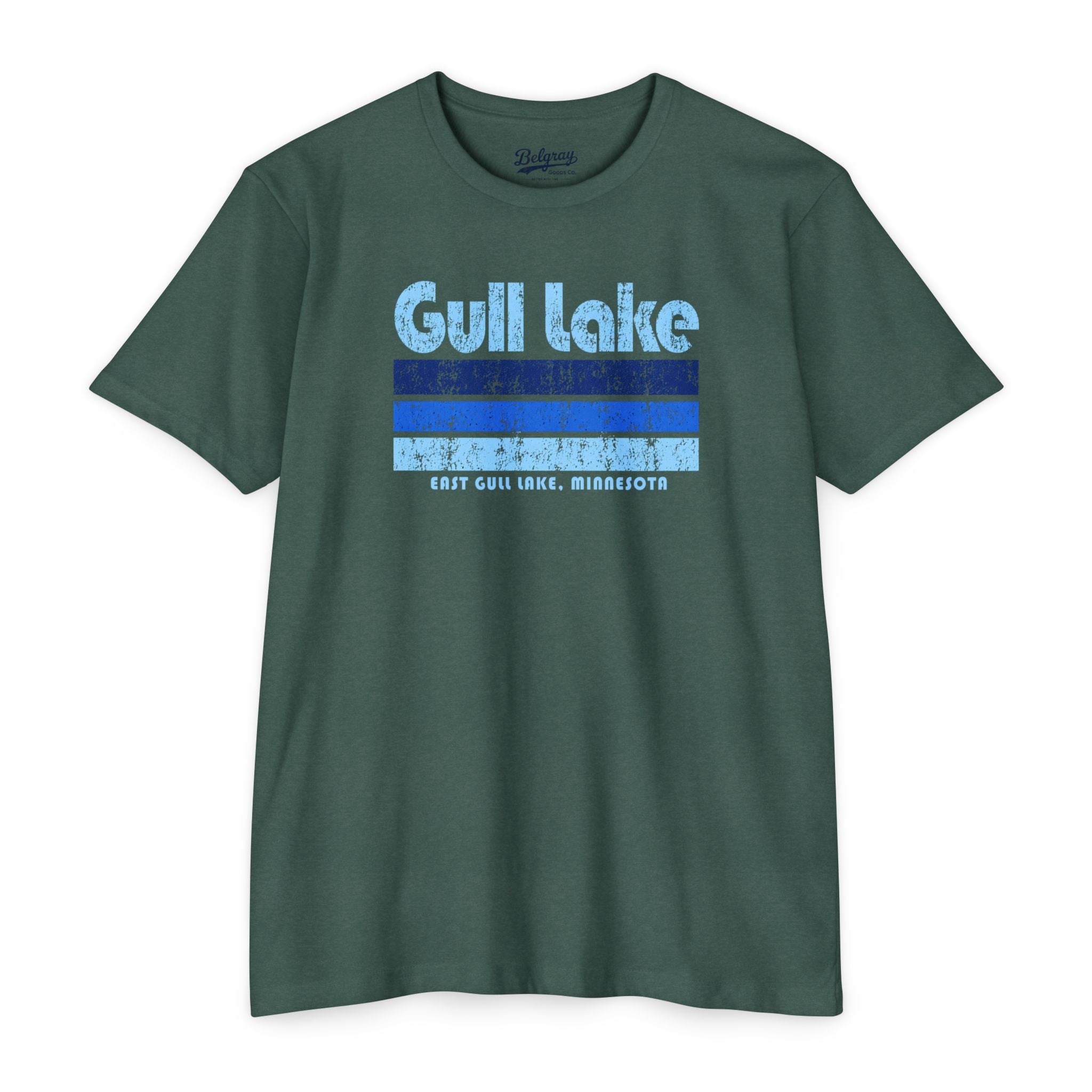 Gull Lake T-Shirt – Vintage Minnesota Lake Tee | East Gull Lake Retro Shirt