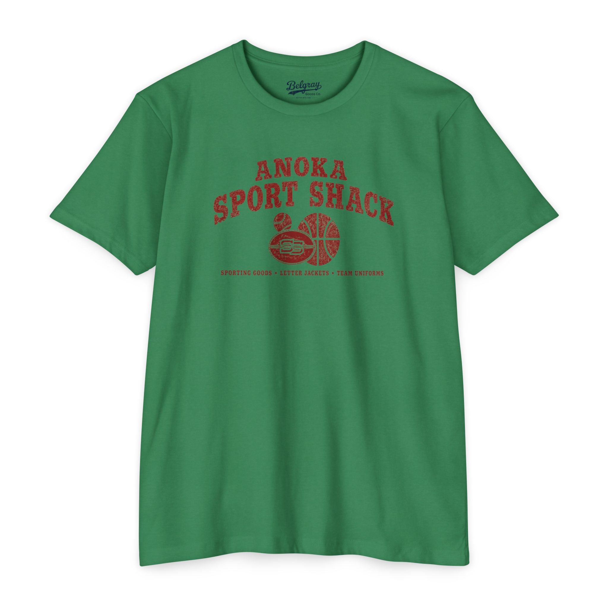 Anoka Sport Shack Vintage T-Shirt – Anoka, Minnesota Retro Sports Shop Tee