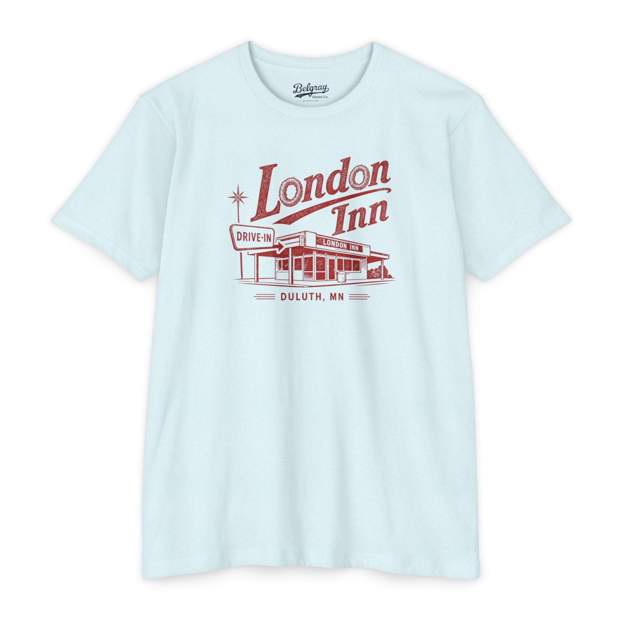 London Inn Drive-In Onion Ring Tee – Duluth, MN