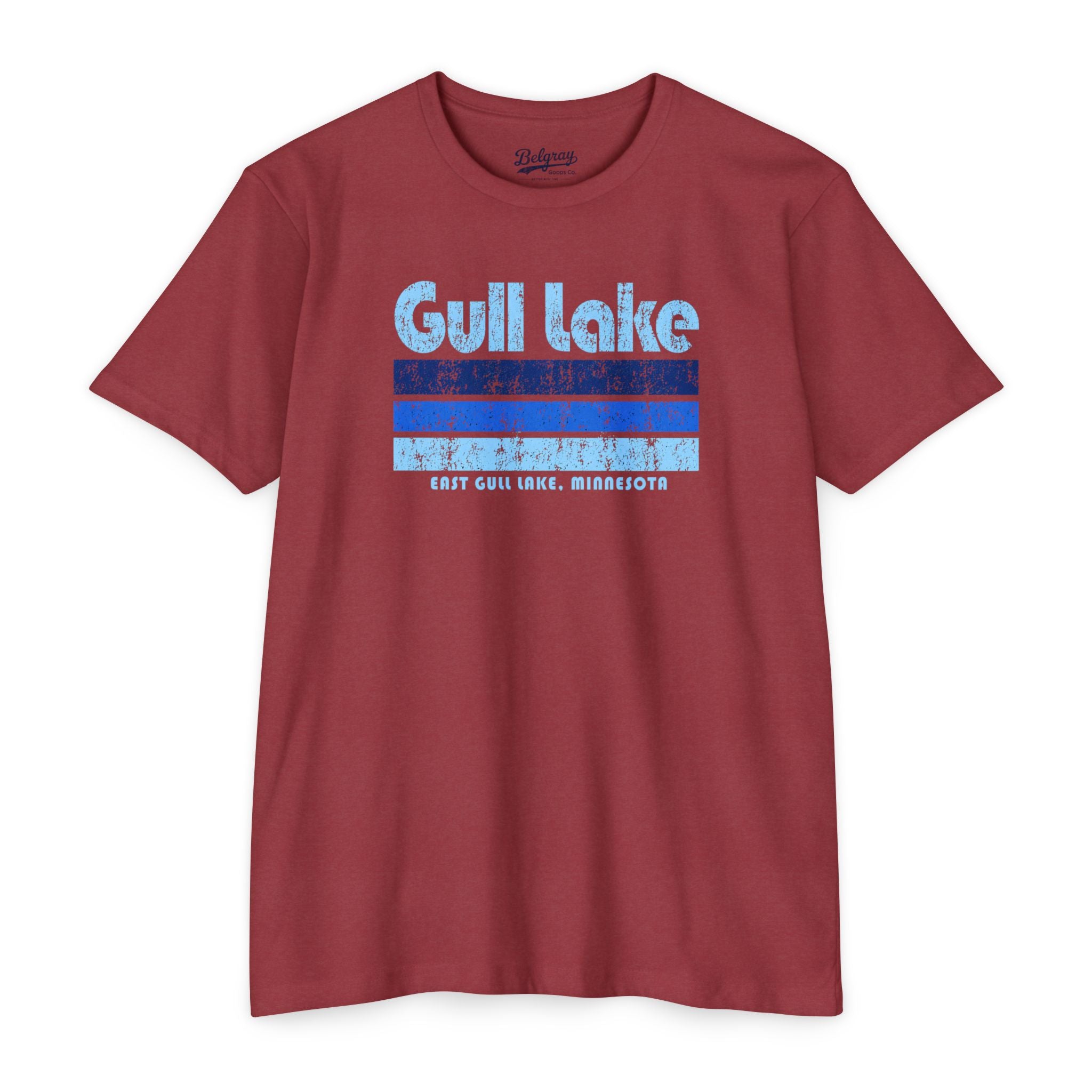 Gull Lake T-Shirt – Vintage Minnesota Lake Tee | East Gull Lake Retro Shirt