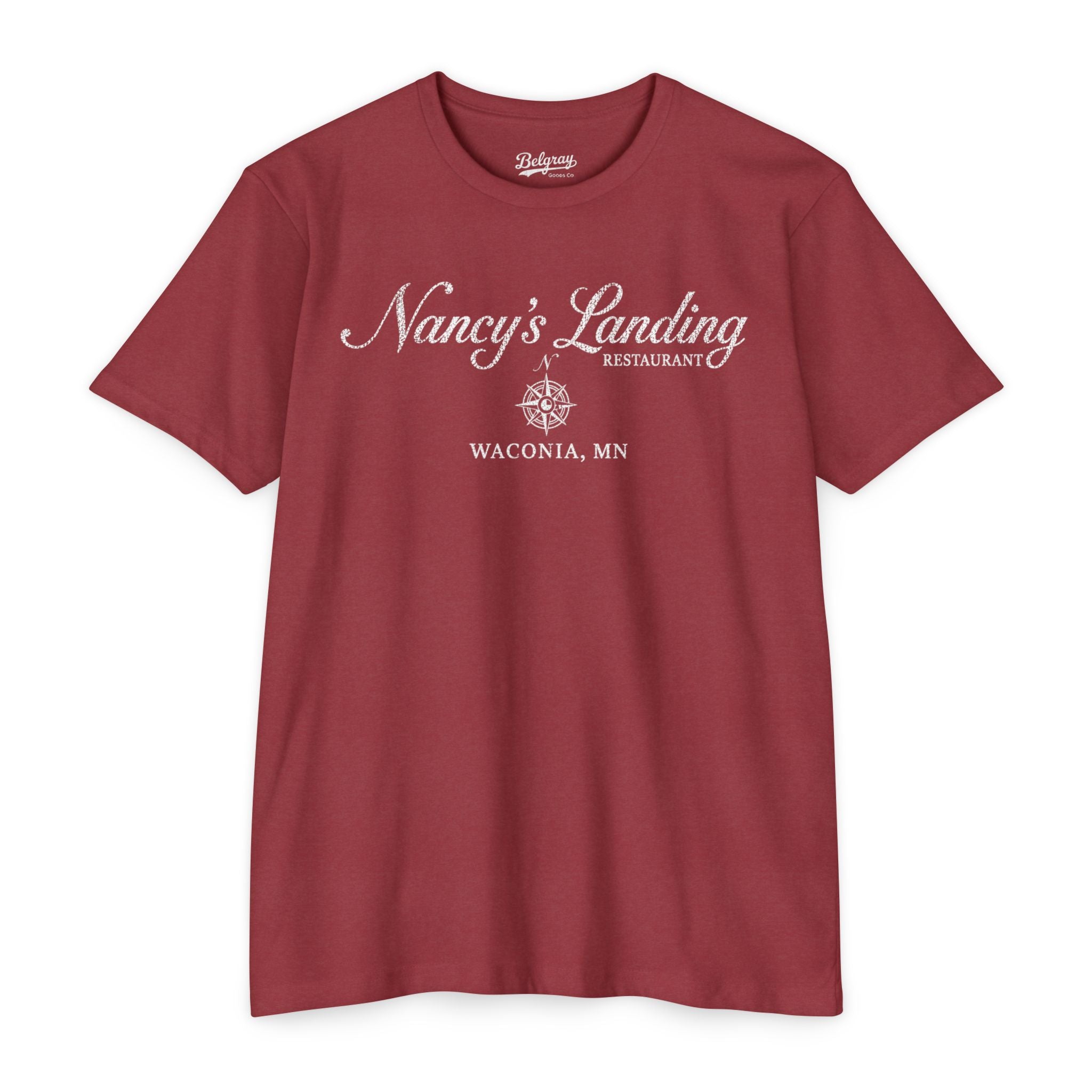 Nancy’s Landing Restaurant Vintage Logo Tee – Waconia, MN