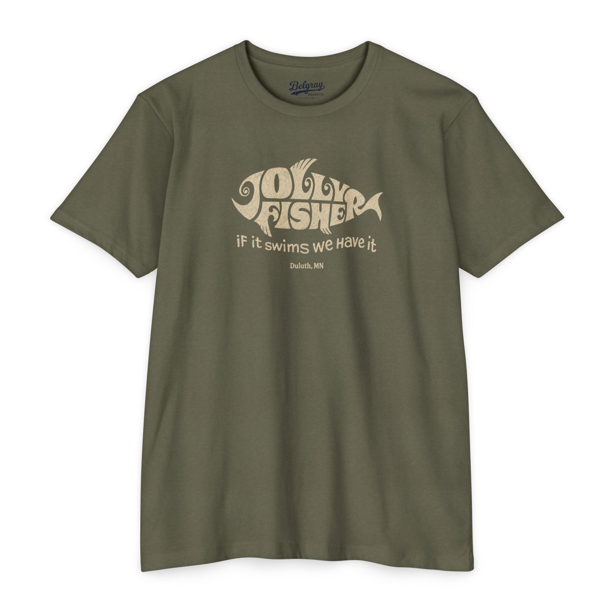 Jolly Fisher Duluth, MN Vintage Restaurant T-Shirt