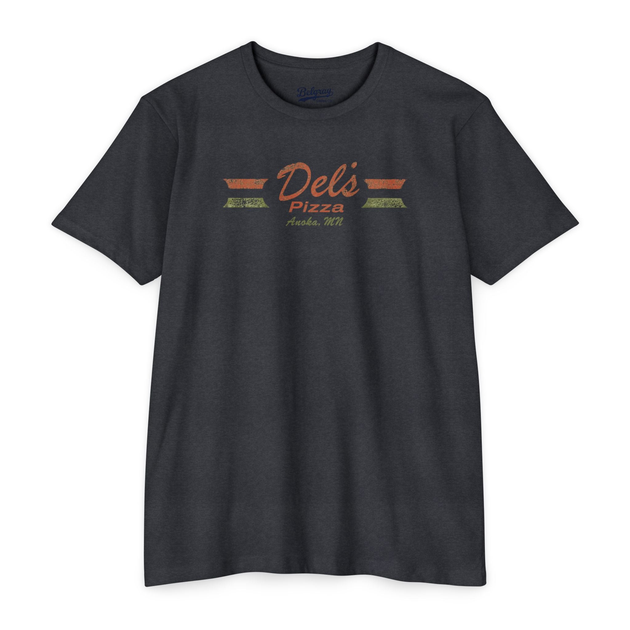 Del’s Pizza Retro T-Shirt | Anoka, Minnesota Pizza & Arcade Legend