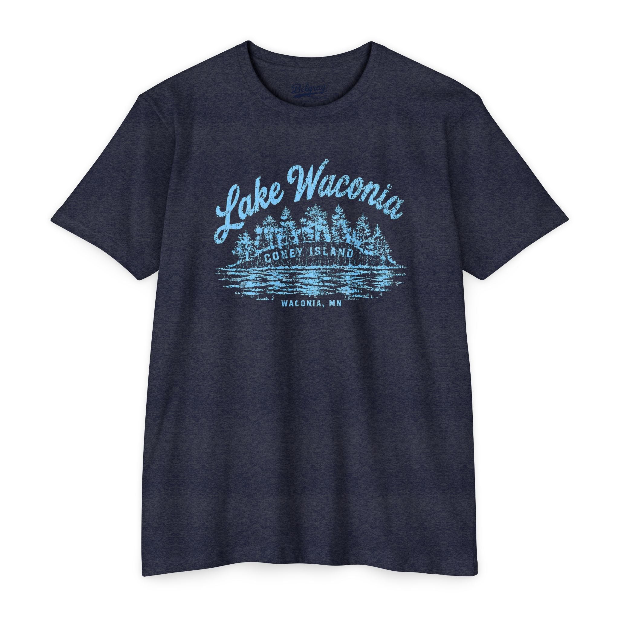 Lake Waconia T-Shirt – Coney Island Minnesota Retro Lake Tee