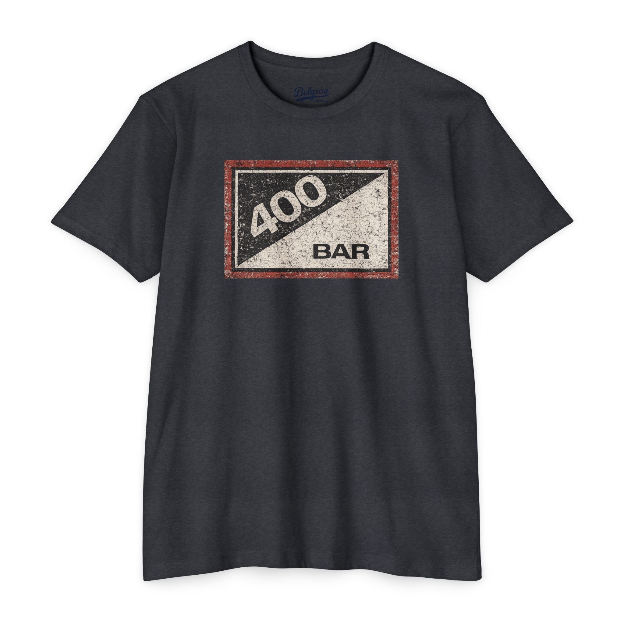 400 Bar Vintage Tee – West Bank MPLS Distressed Retro Bar Shirt