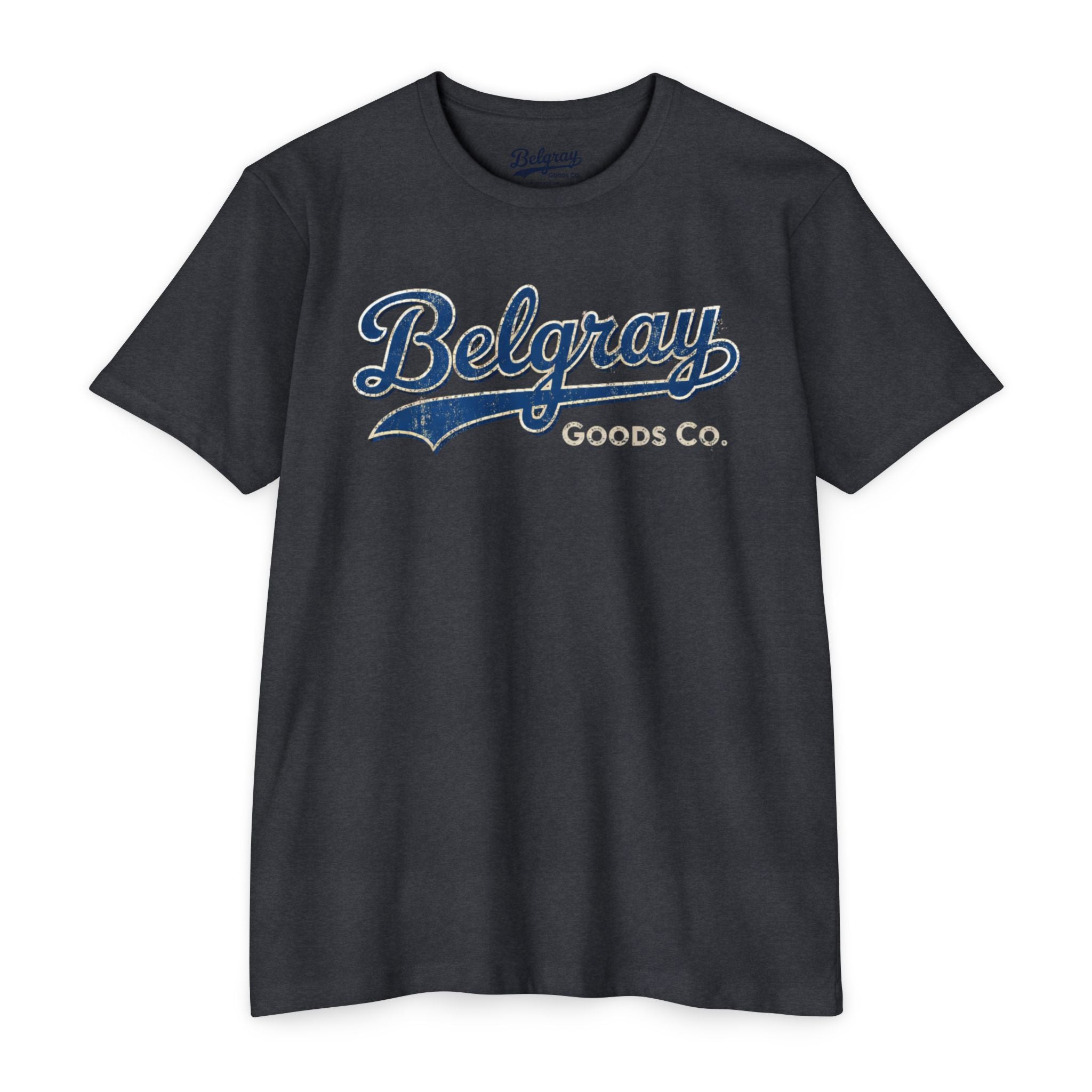 Belgray Goods Co. T-Shirt – Vintage Retro Logo Tee
