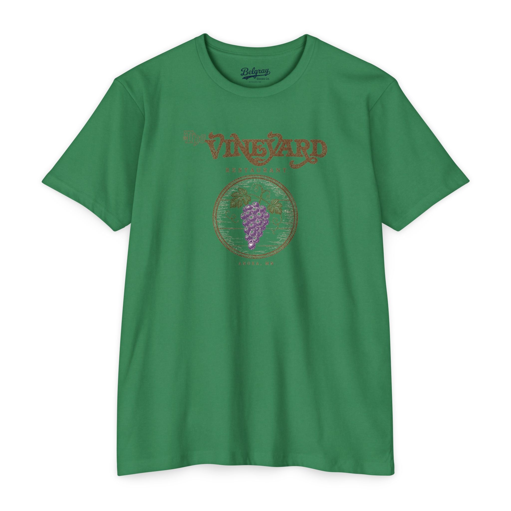 The Vineyard Restaurant Vintage T-Shirt – Anoka, Minnesota Retro Bar & Restaurant Tee