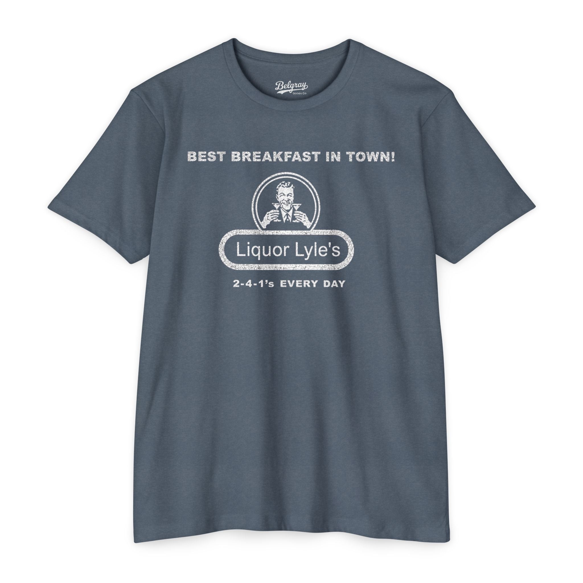 Liquor Lyle’s “Best Breakfast in Town” Vintage Distressed Tee - Minneapolis, MN