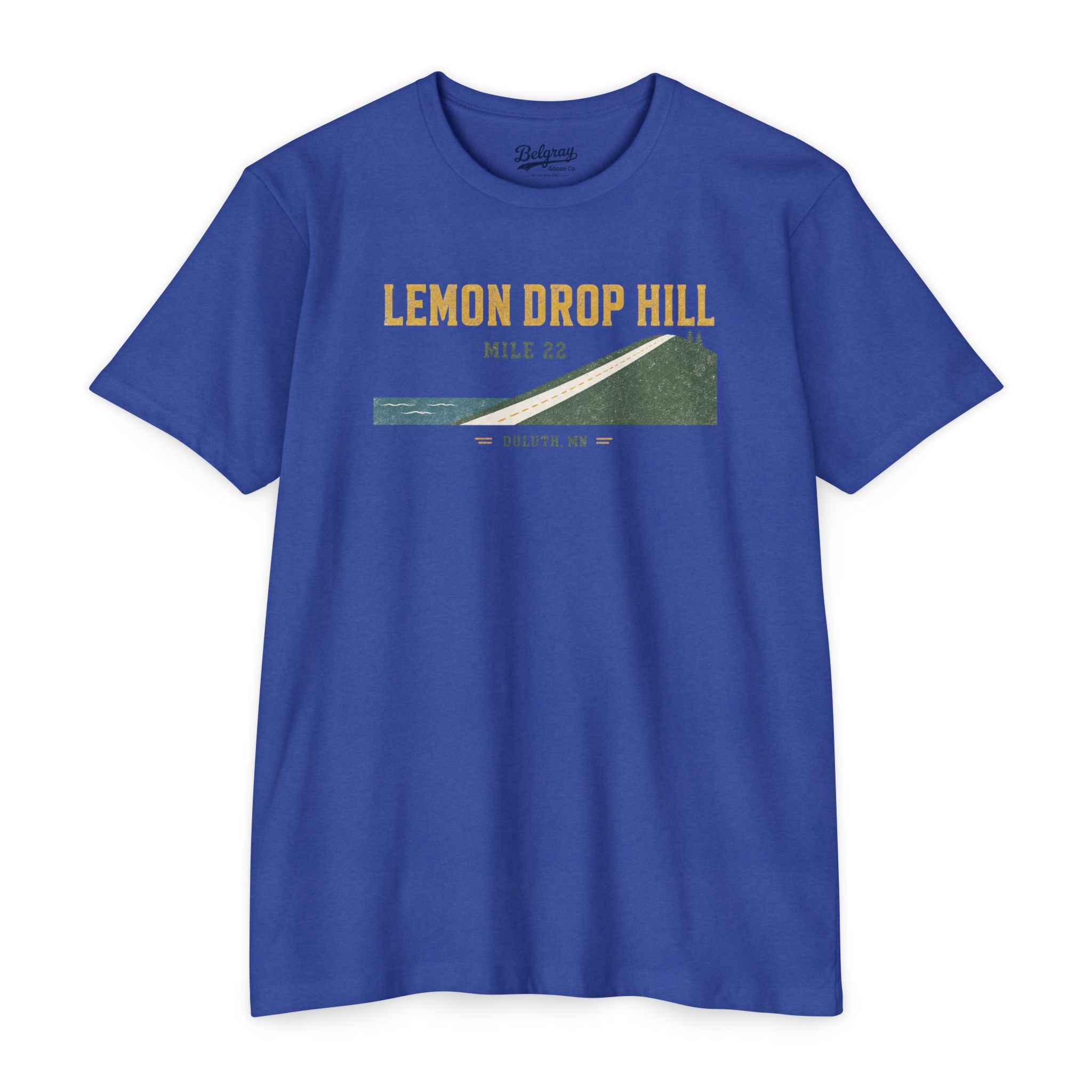 Lemon Drop Hill Duluth MN Retro Marathon T-Shirt