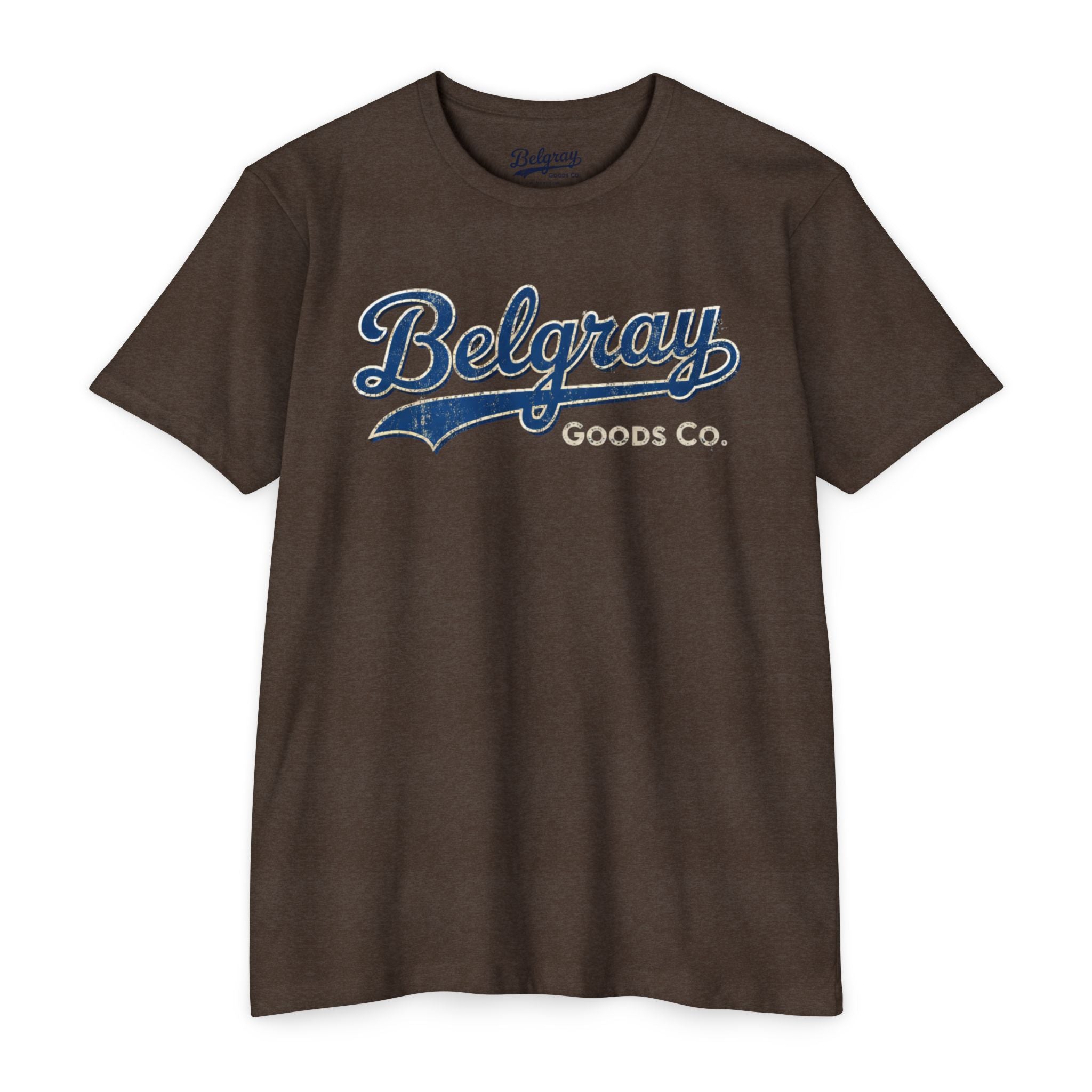 Belgray Goods Co. T-Shirt – Vintage Retro Logo Tee