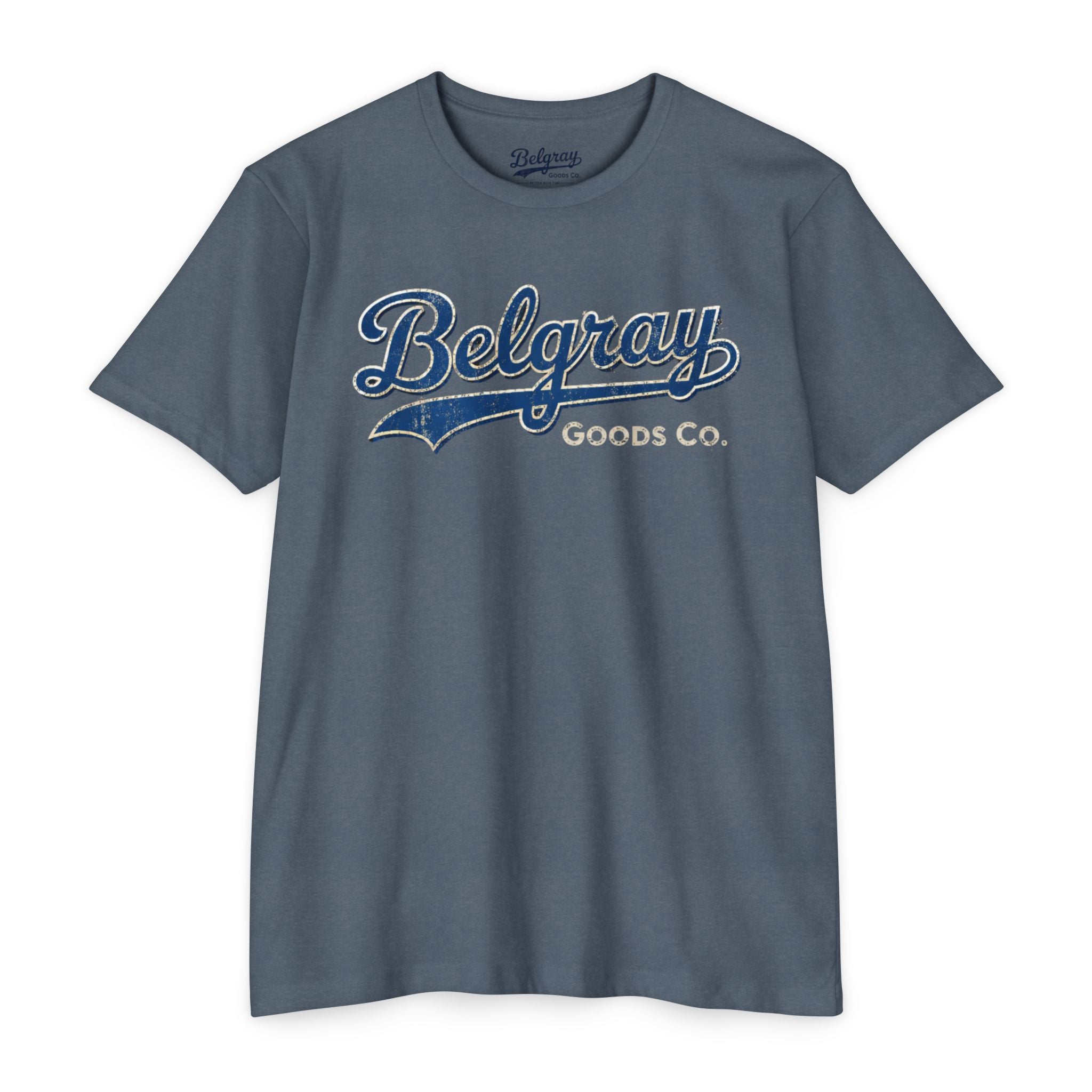 Belgray Goods Co. T-Shirt – Vintage Retro Logo Tee