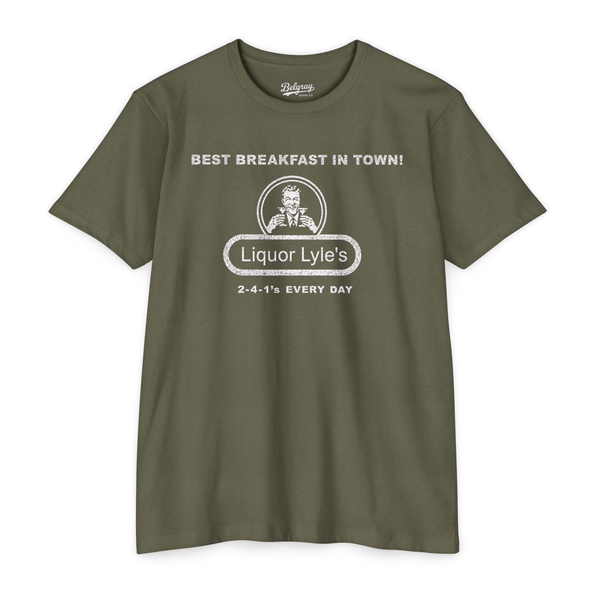 Liquor Lyle’s “Best Breakfast in Town” Vintage Distressed Tee - Minneapolis, MN