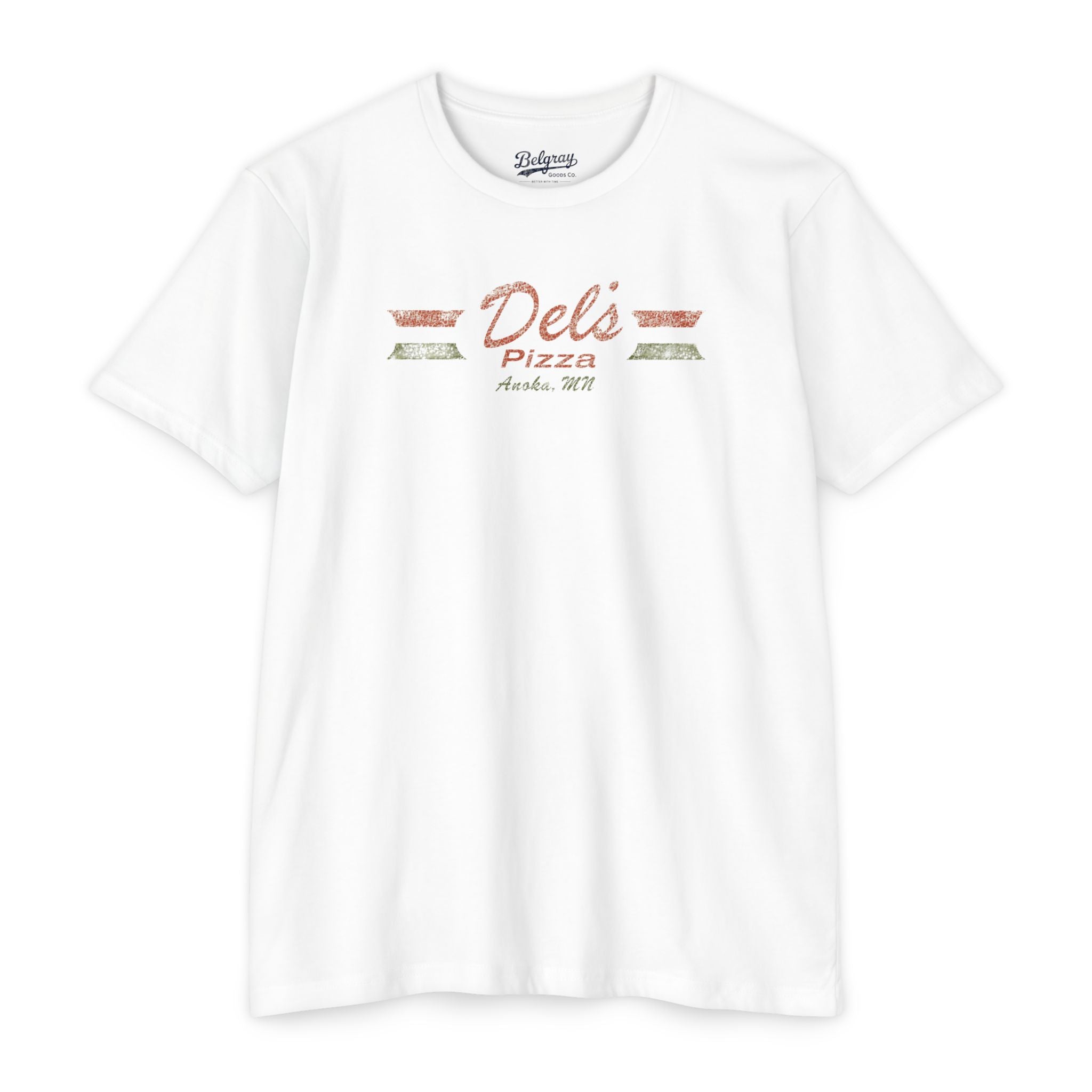 Del’s Pizza Retro T-Shirt | Anoka, Minnesota Pizza & Arcade Legend