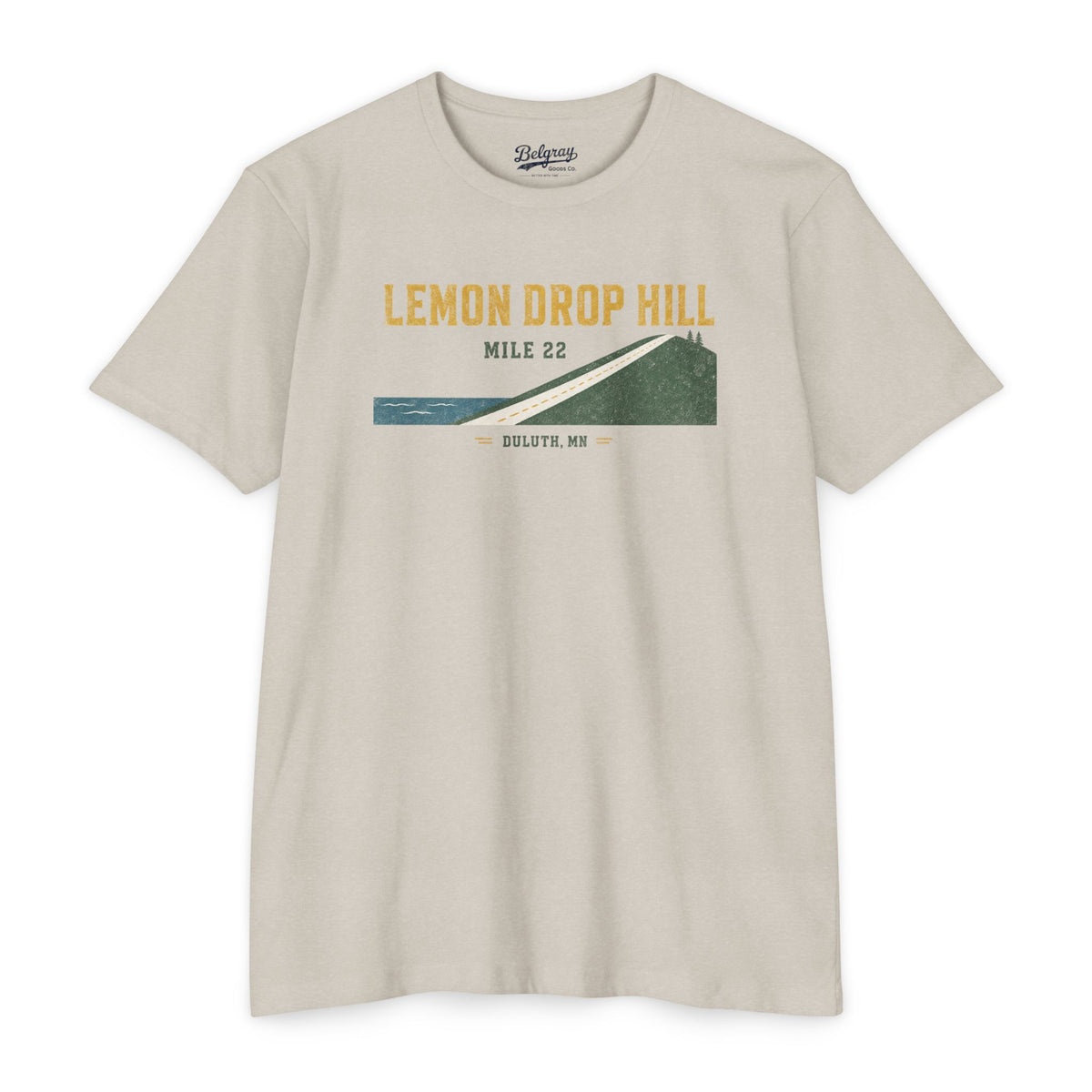 Lemon Drop Hill Duluth MN Retro Marathon T-Shirt