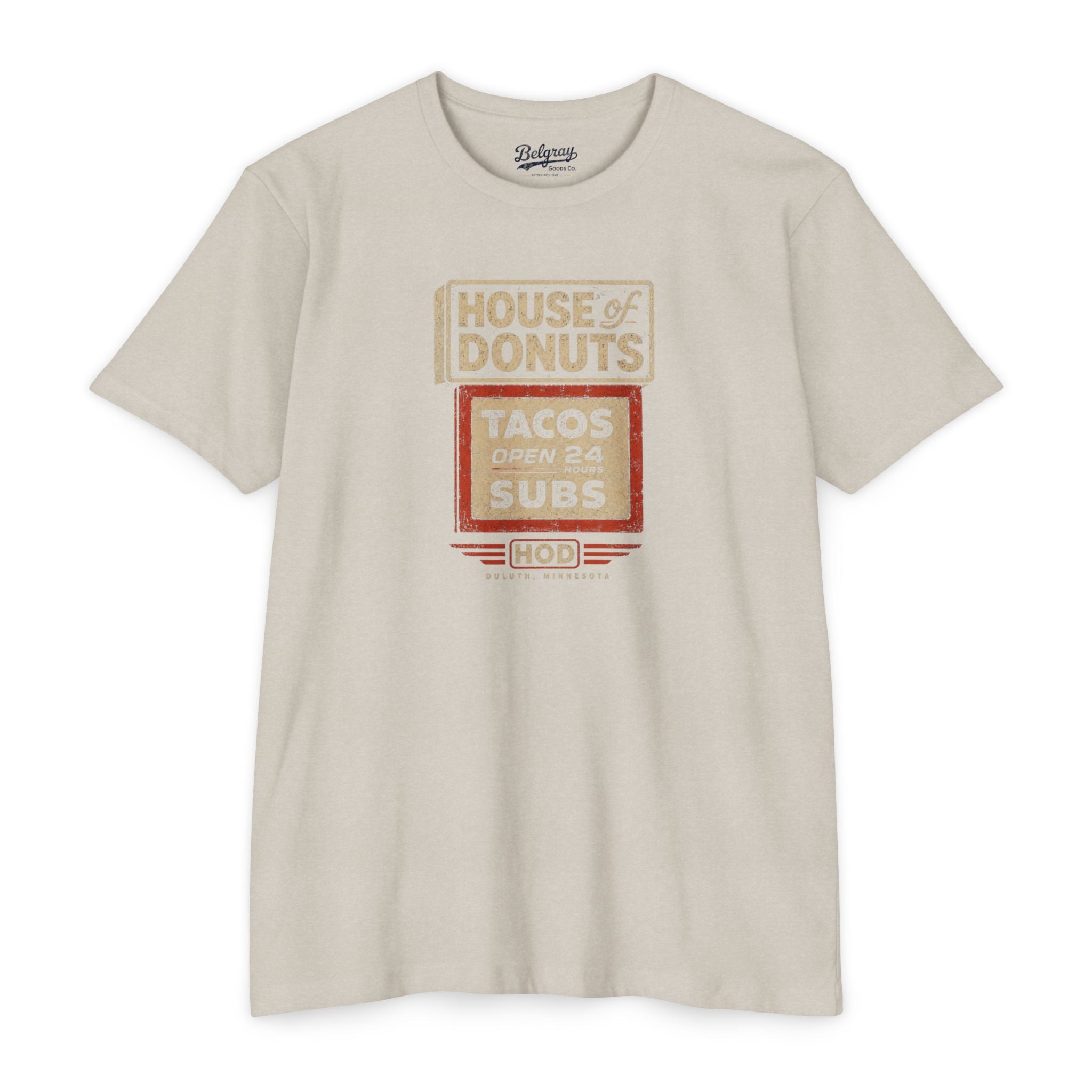House of Donuts (HOD) Vintage T-Shirt | Duluth, Minnesota Nostalgia Tee