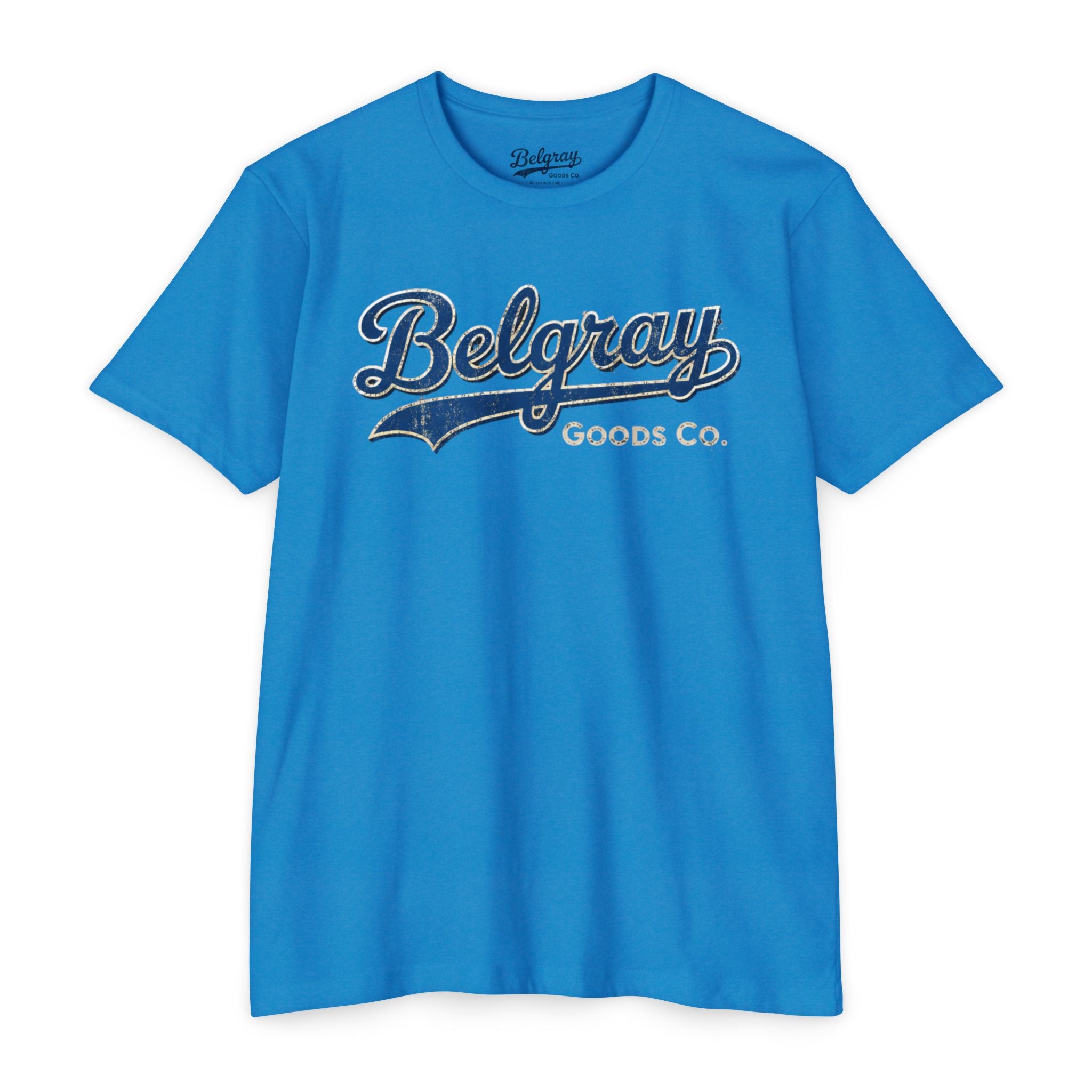 Belgray Goods Co. T-Shirt – Vintage Retro Logo Tee