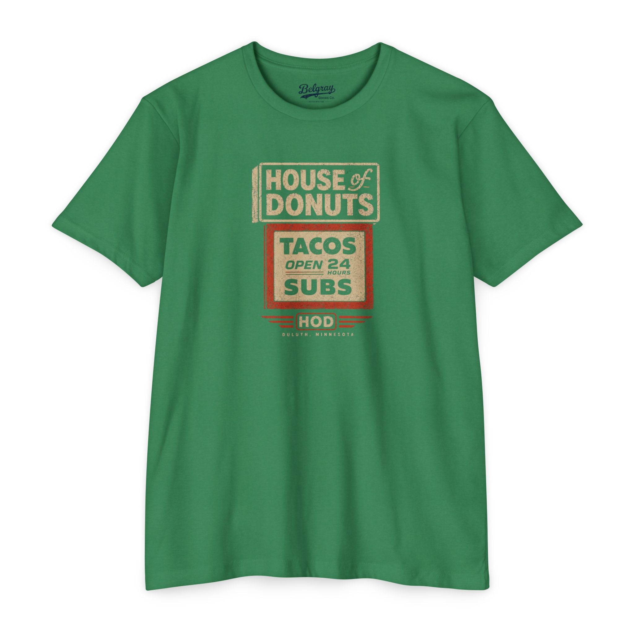 House of Donuts (HOD) Vintage T-Shirt | Duluth, Minnesota Nostalgia Tee