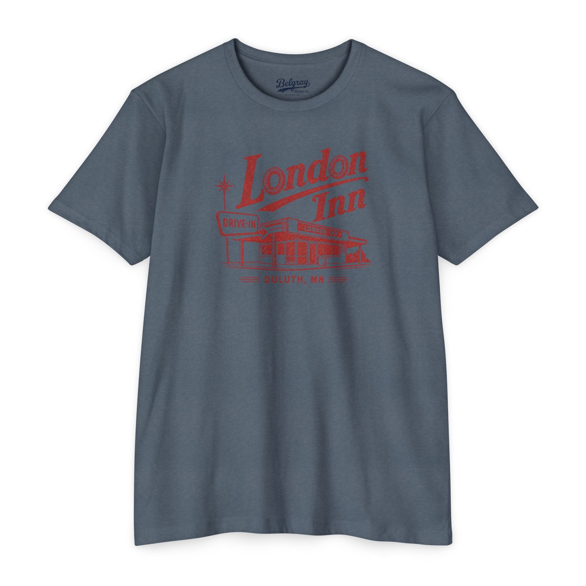 London Inn Drive-In Onion Ring Tee – Duluth, MN