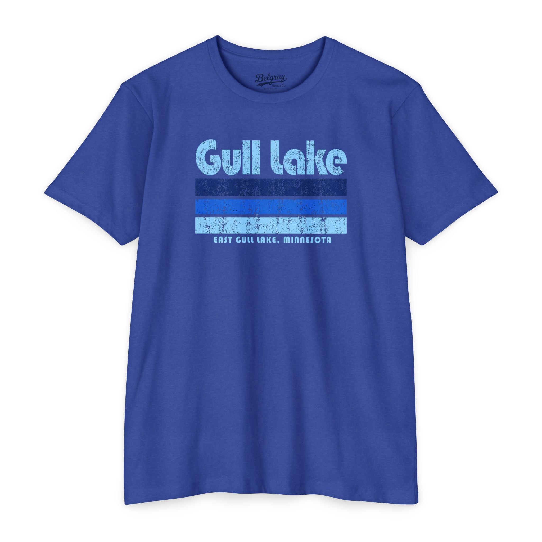 Gull Lake T-Shirt – Vintage Minnesota Lake Tee | East Gull Lake Retro Shirt