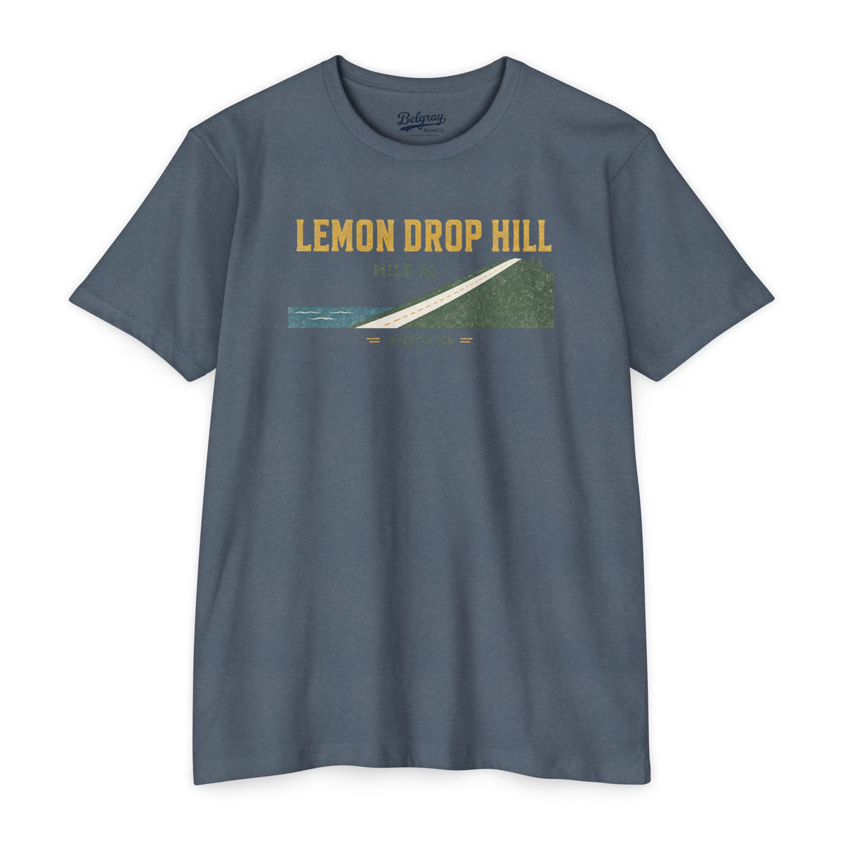 Lemon Drop Hill Duluth MN Retro Marathon T-Shirt