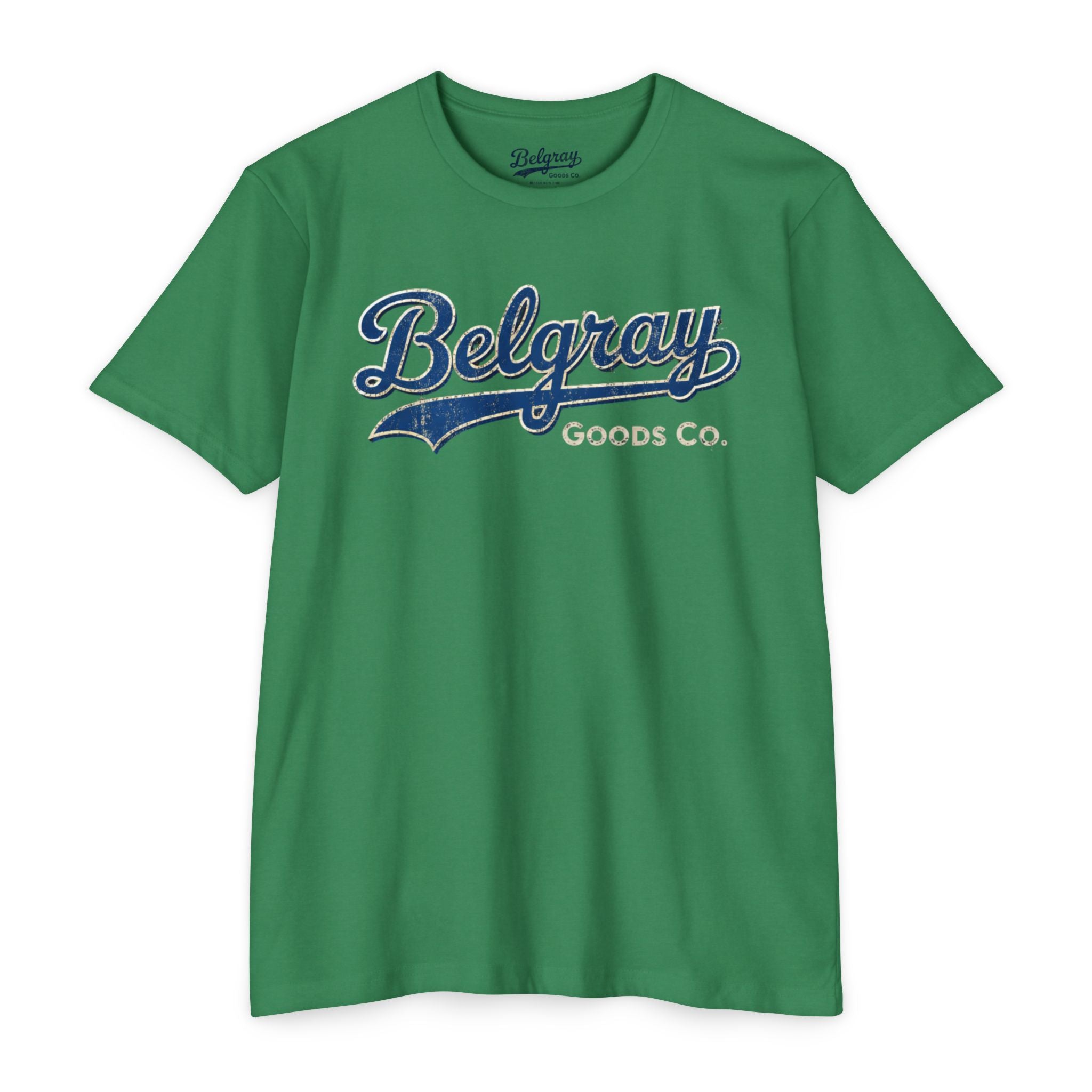 Belgray Goods Co. T-Shirt – Vintage Retro Logo Tee