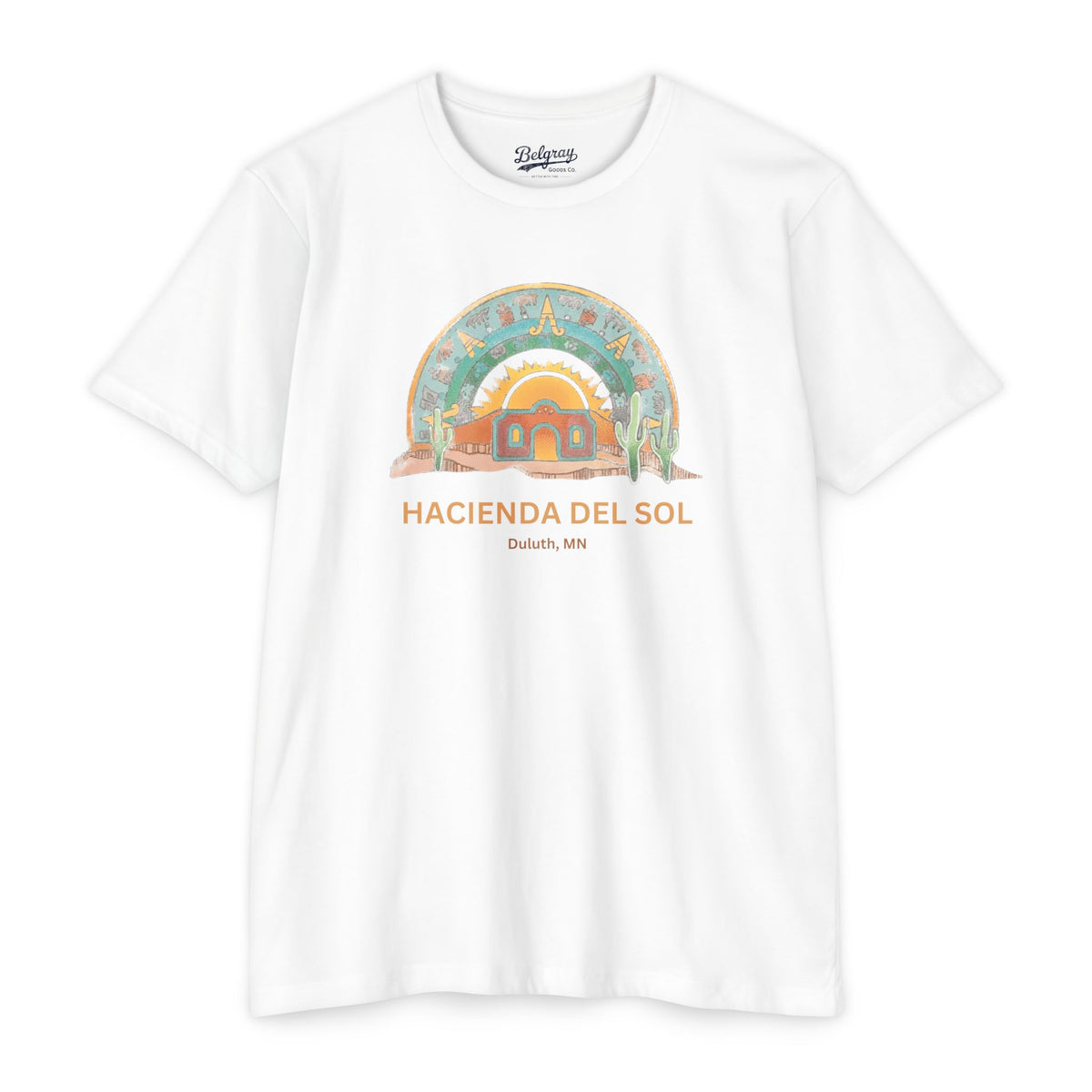 Hacienda del Sol Duluth MN T-Shirt | Retro Tex-Mex Restaurant Tee