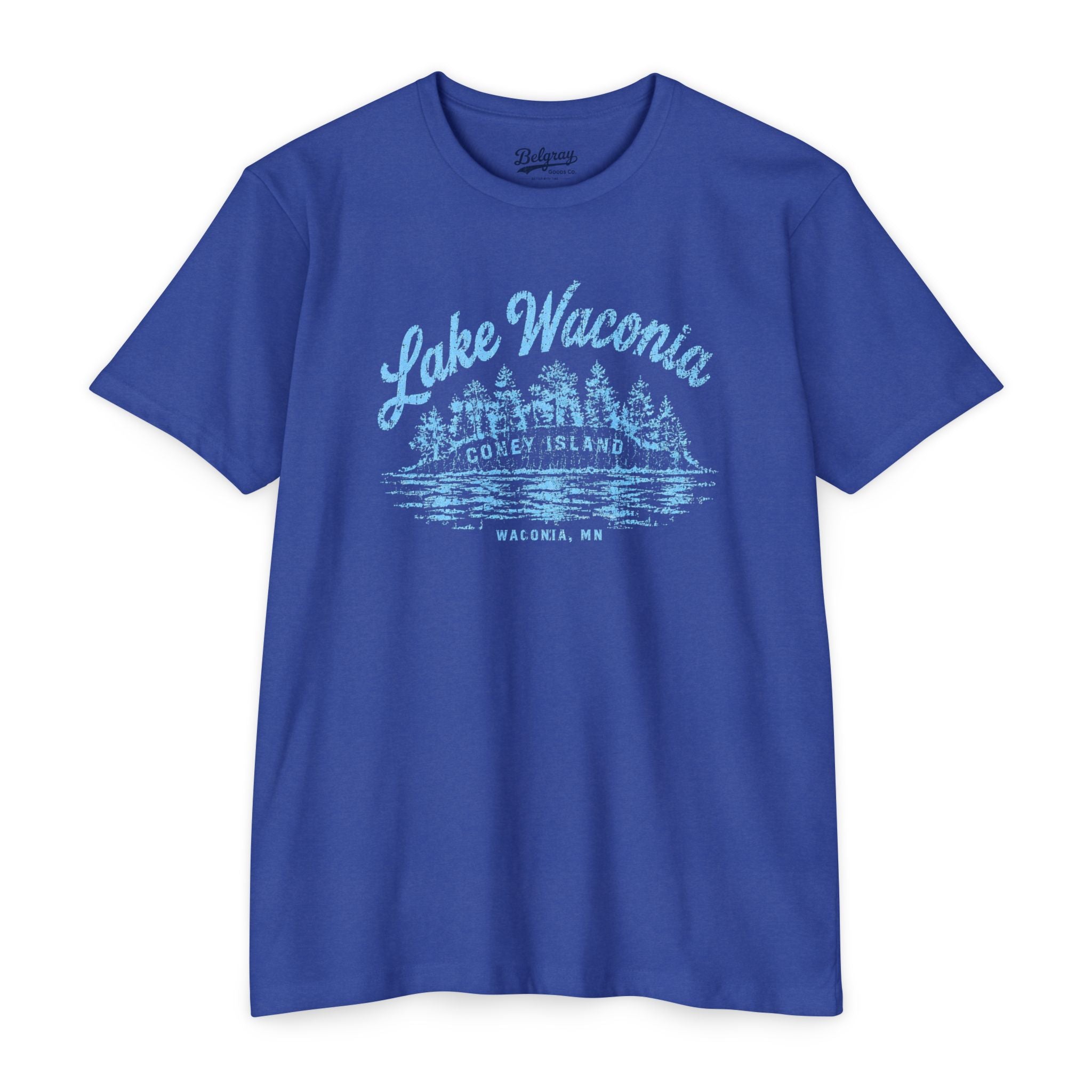 Lake Waconia T-Shirt – Coney Island Minnesota Retro Lake Tee