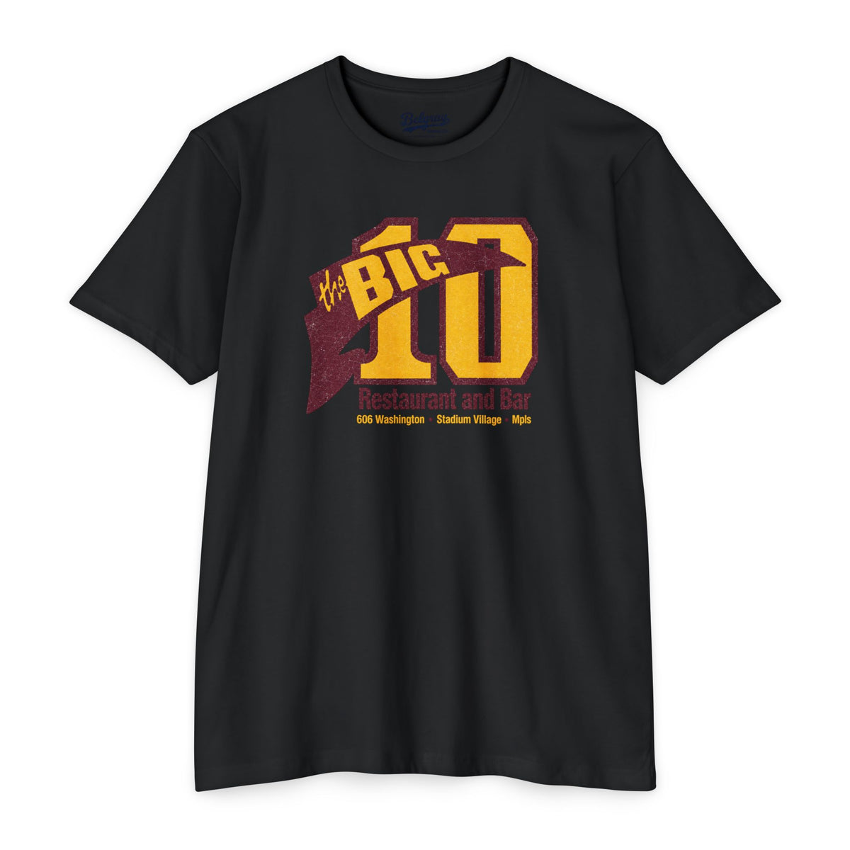 The Big 10 Restaurant & Bar Retro T-Shirt – Stadium Village Minneapolis