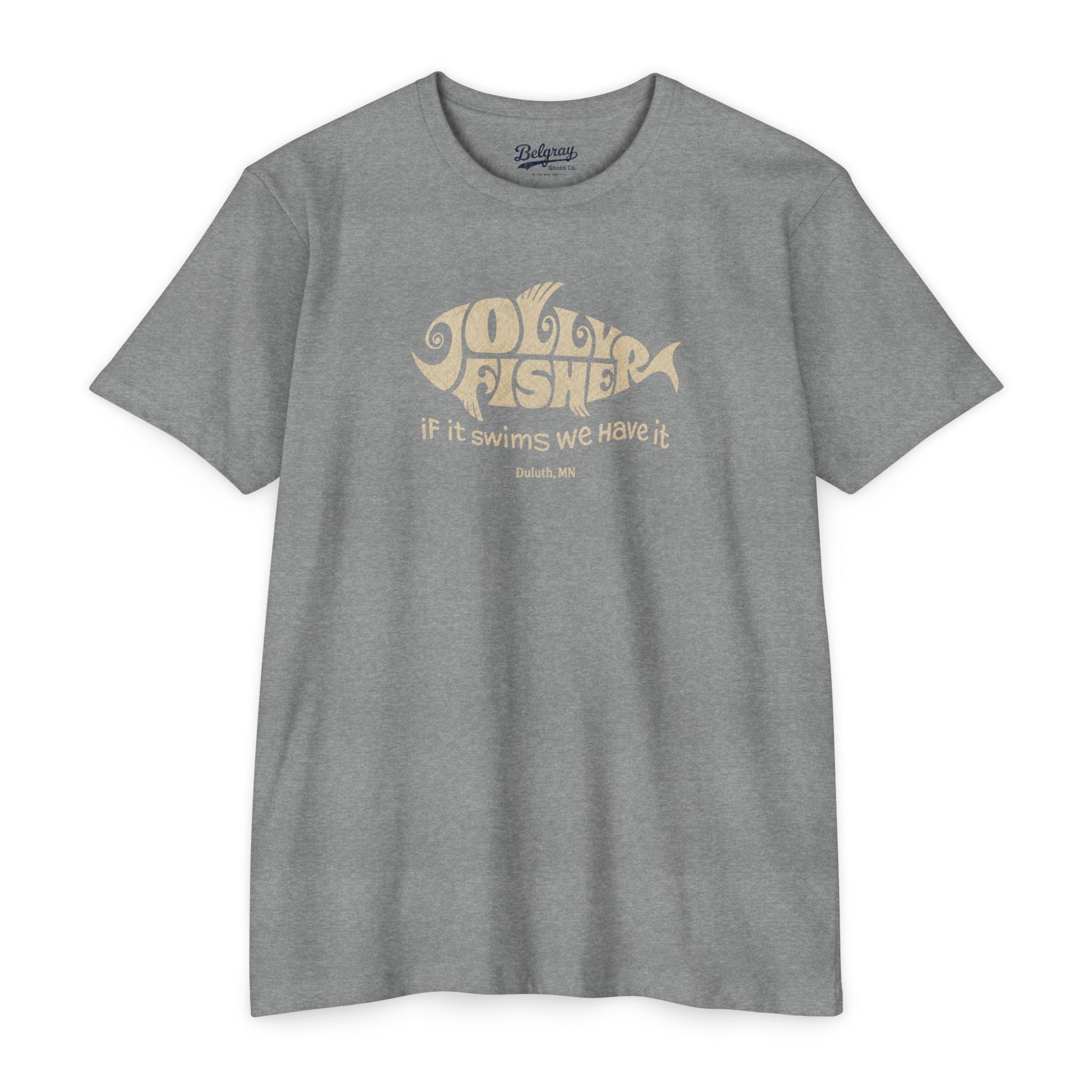 Jolly Fisher Duluth, MN Vintage Restaurant T-Shirt