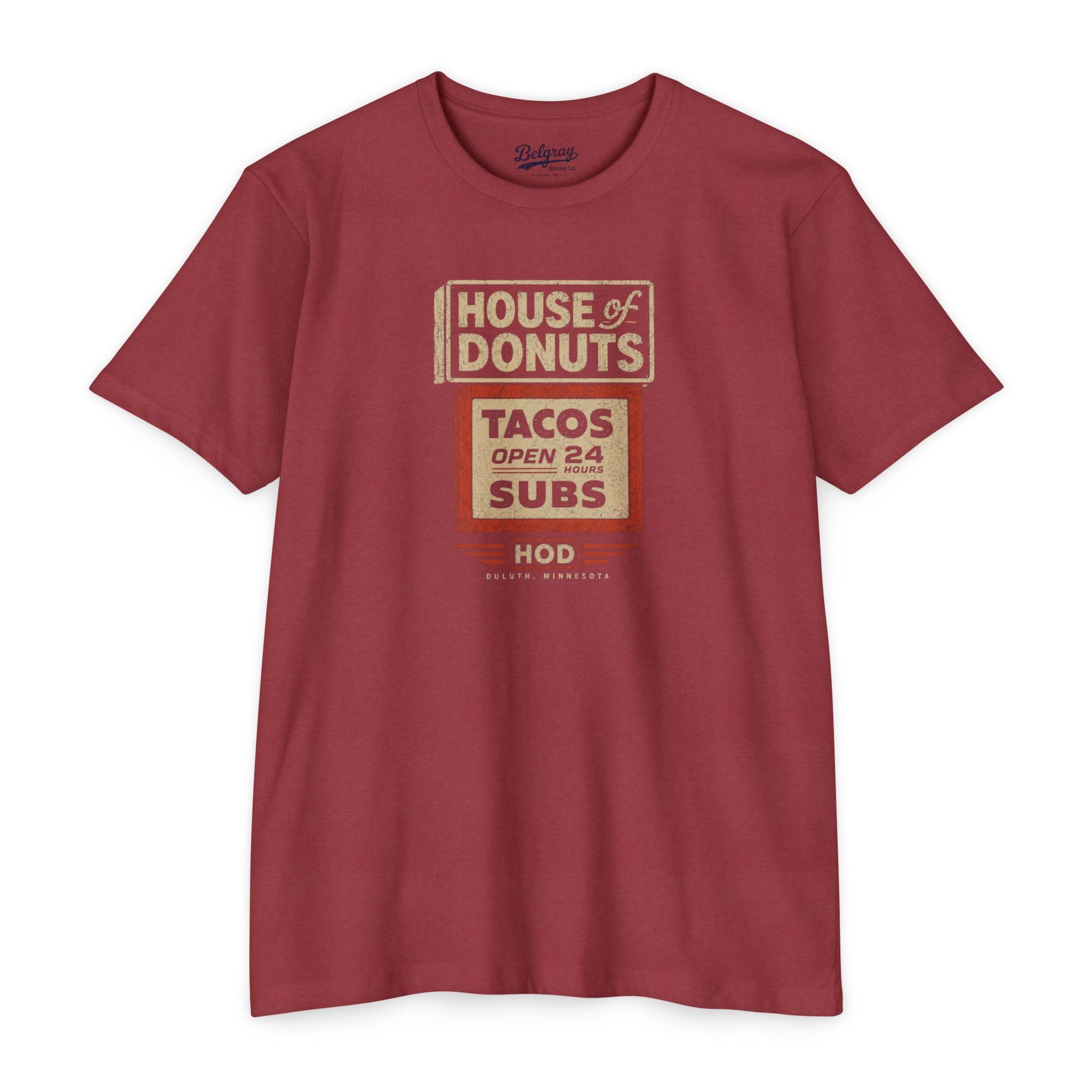 House of Donuts (HOD) Vintage T-Shirt | Duluth, Minnesota Nostalgia Tee