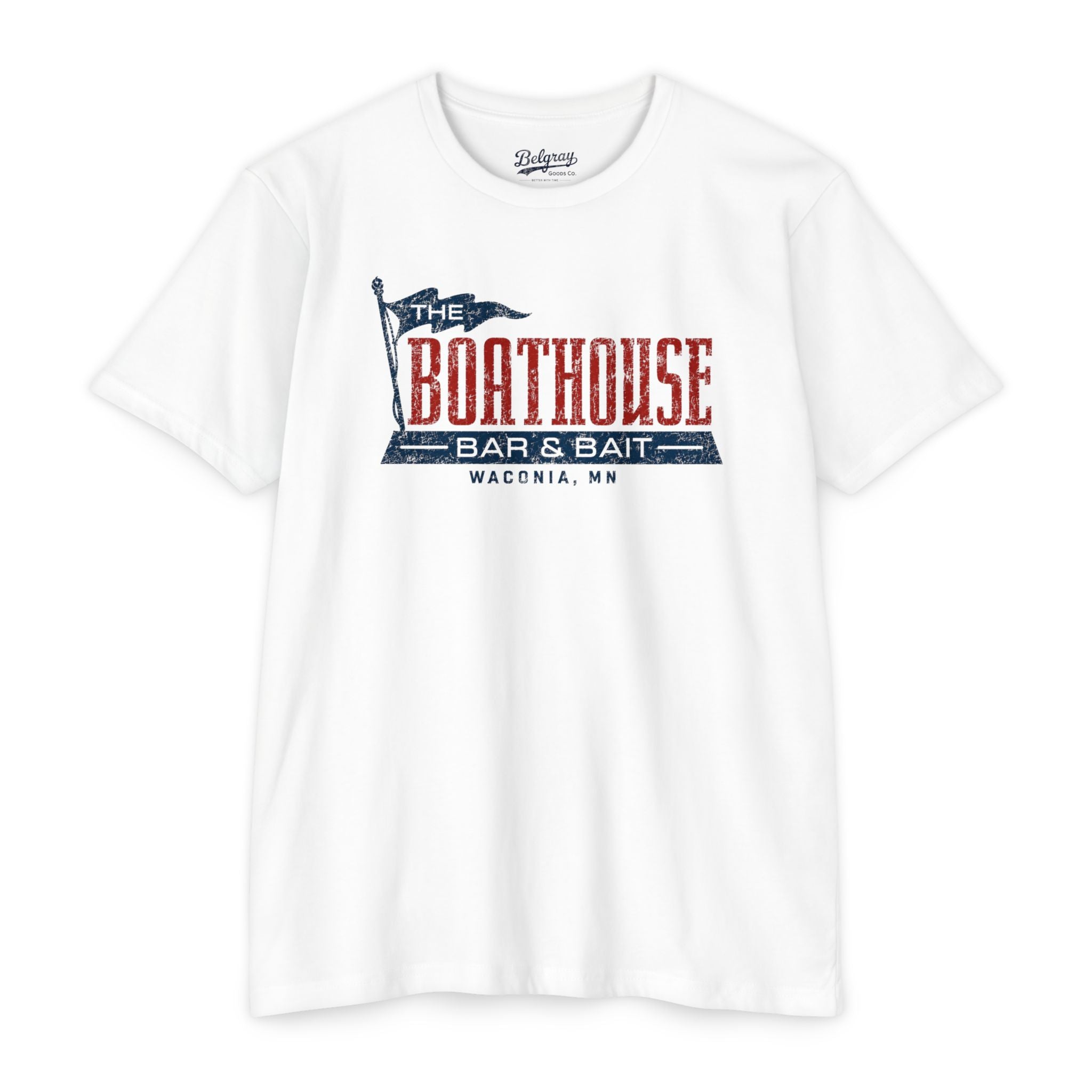 Boathouse Bar & Bait – Waconia, MN Vintage Distressed Logo