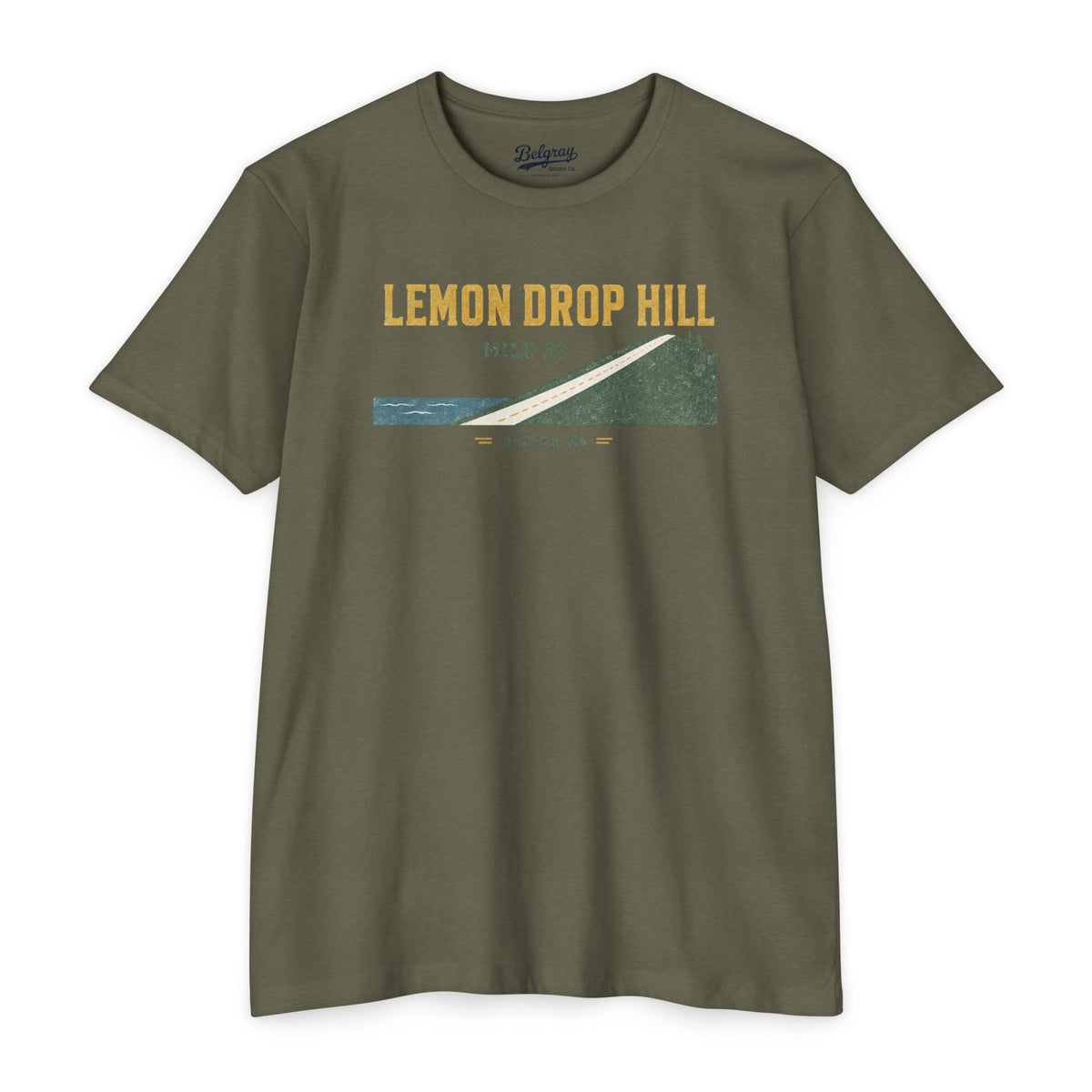 Lemon Drop Hill Duluth MN Retro Marathon T-Shirt