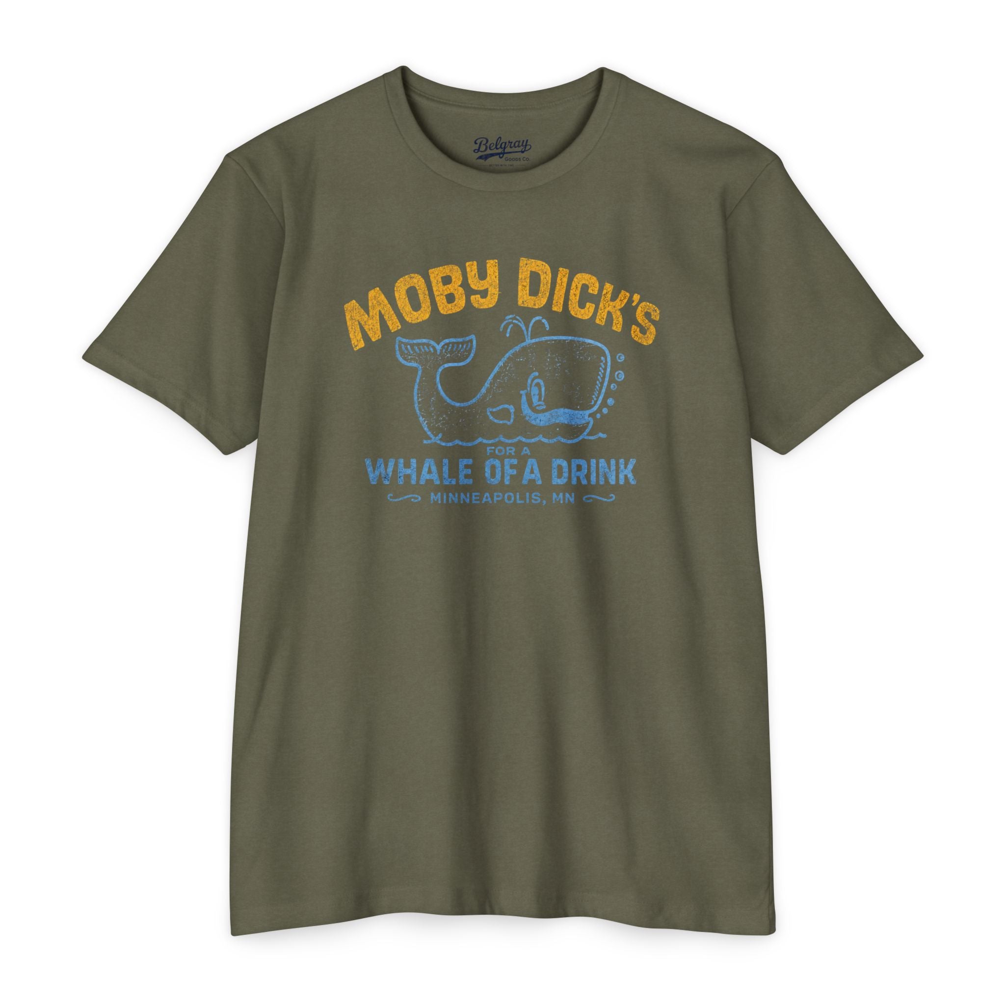 Moby Dick’s “Whale of a Drink” Vintage Tee – Minneapolis, MN Retro Bar Shirt