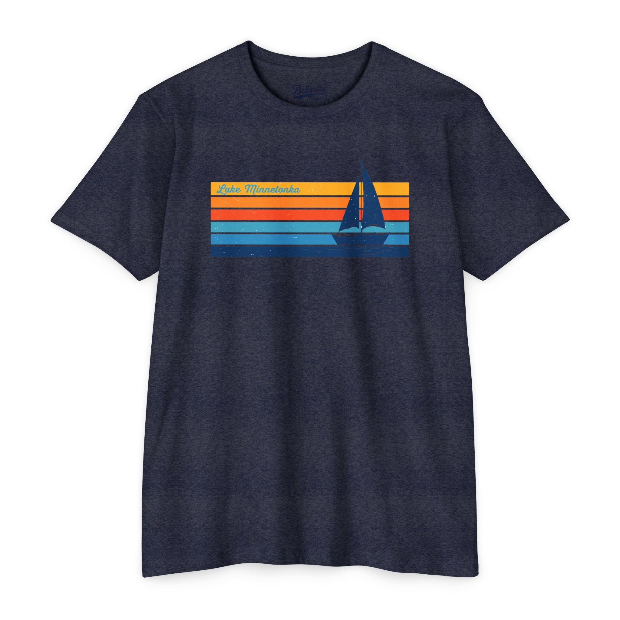 Lake Minnetonka T-Shirt – Vintage Sailboat Minnesota Lake Tee