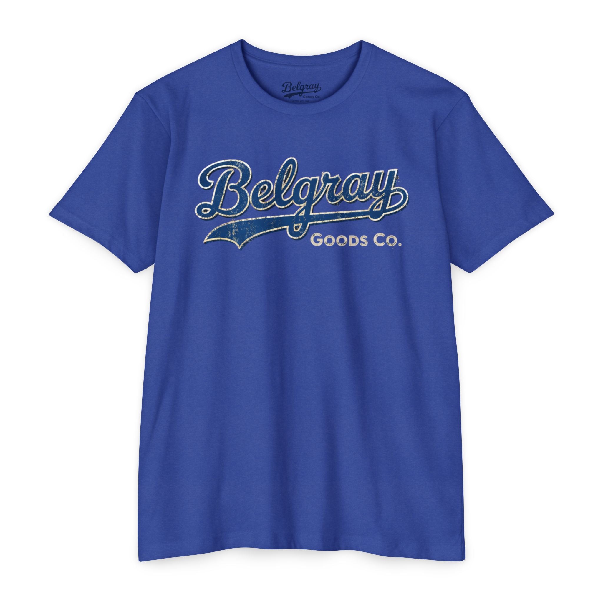 Belgray Goods Co. T-Shirt – Vintage Retro Logo Tee